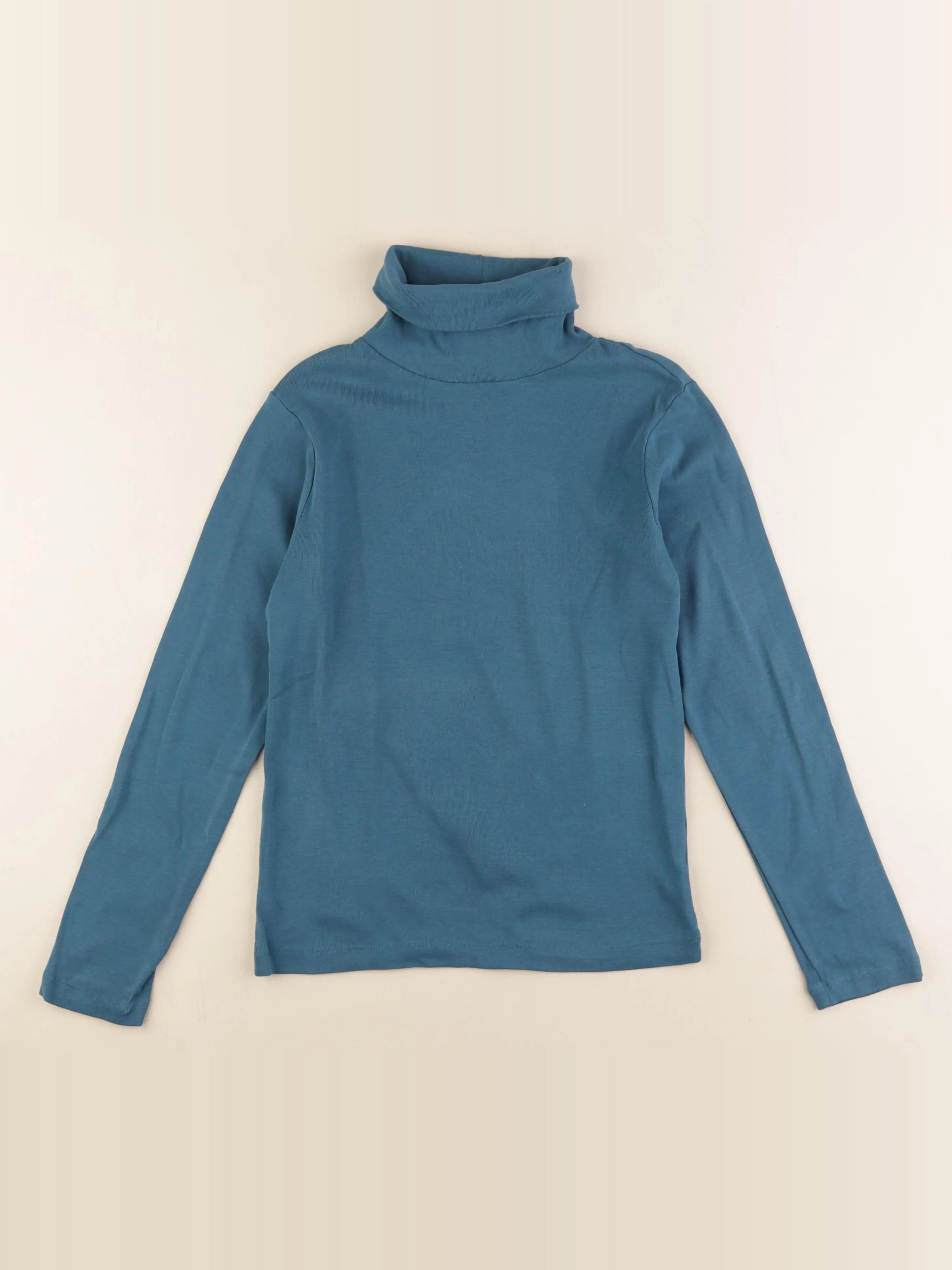 Monoprix - sous-pull bleu - 12 ans