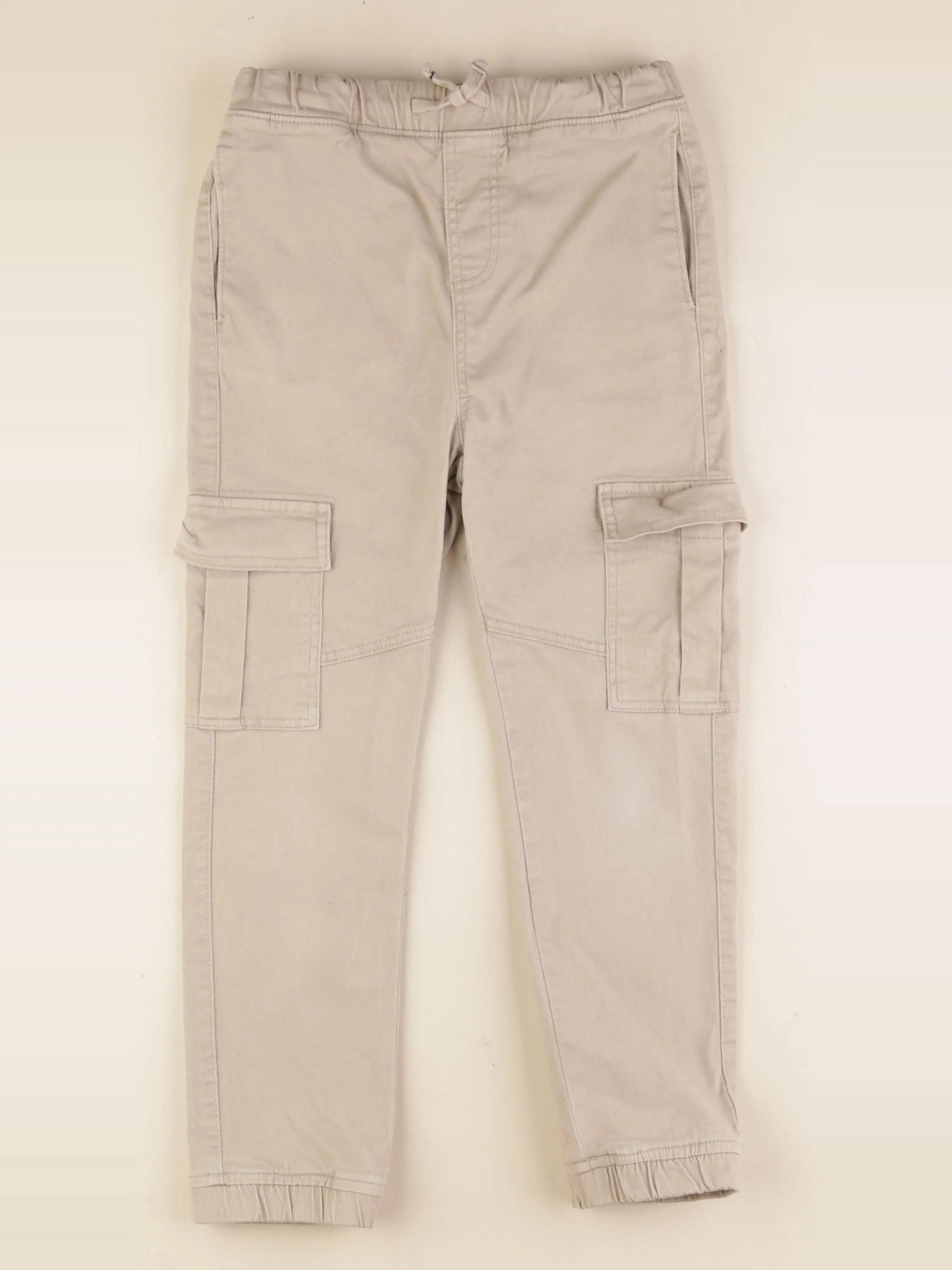 Vertbaudet - pantalon beige - 10 ans