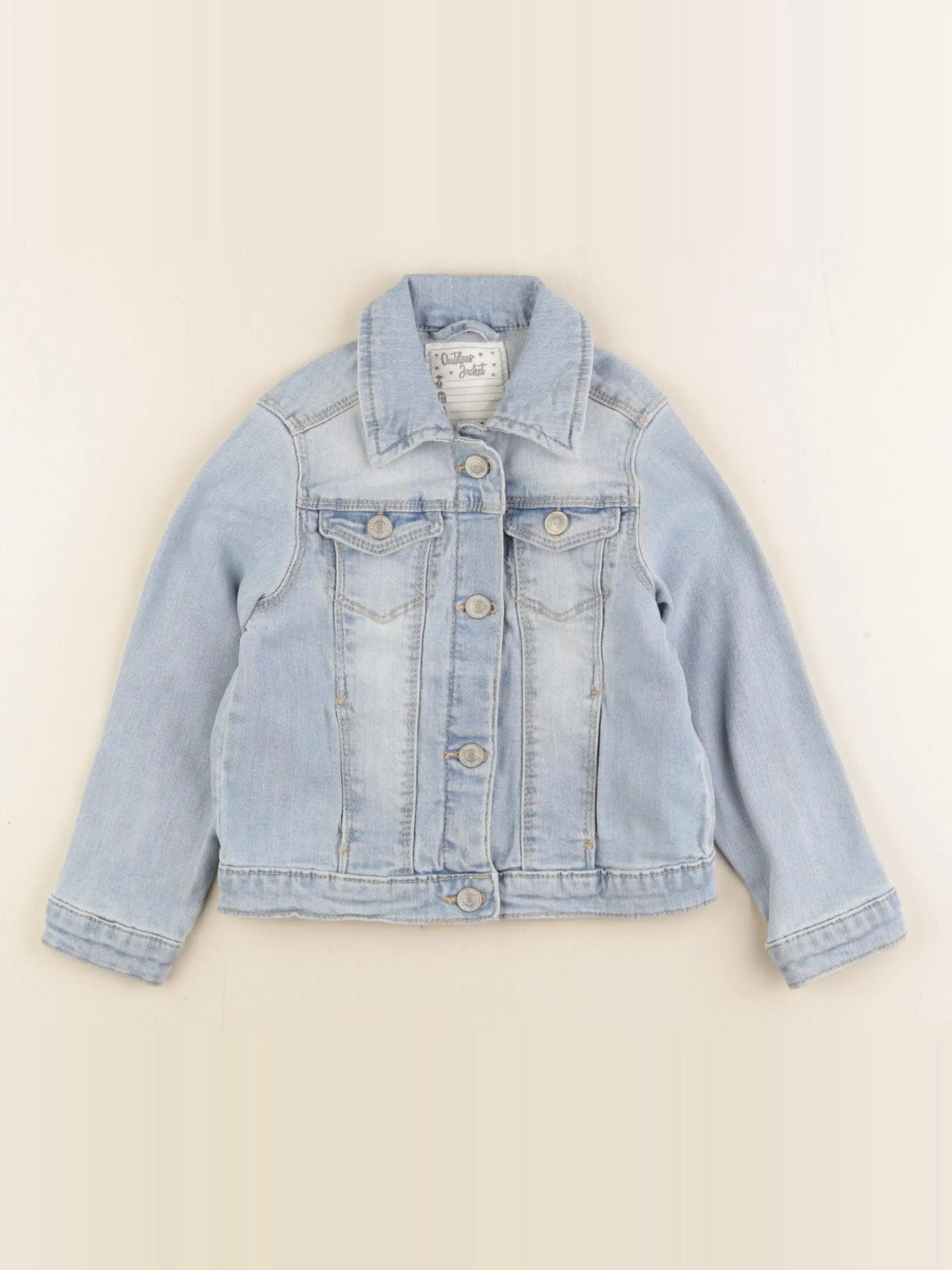 Vertbaudet - veste bleu - 4 ans