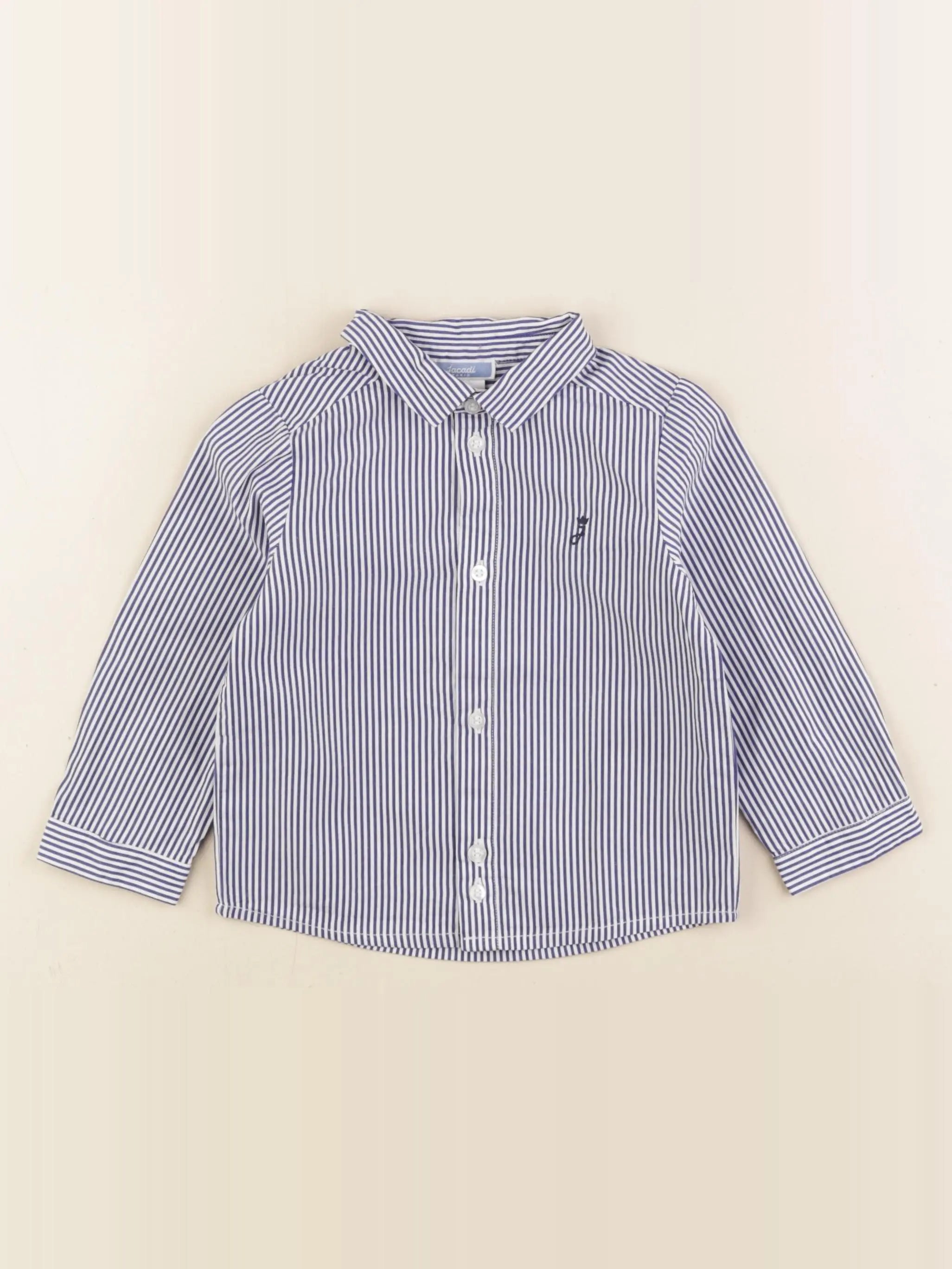 Jacadi - chemise bleu - 18 mois