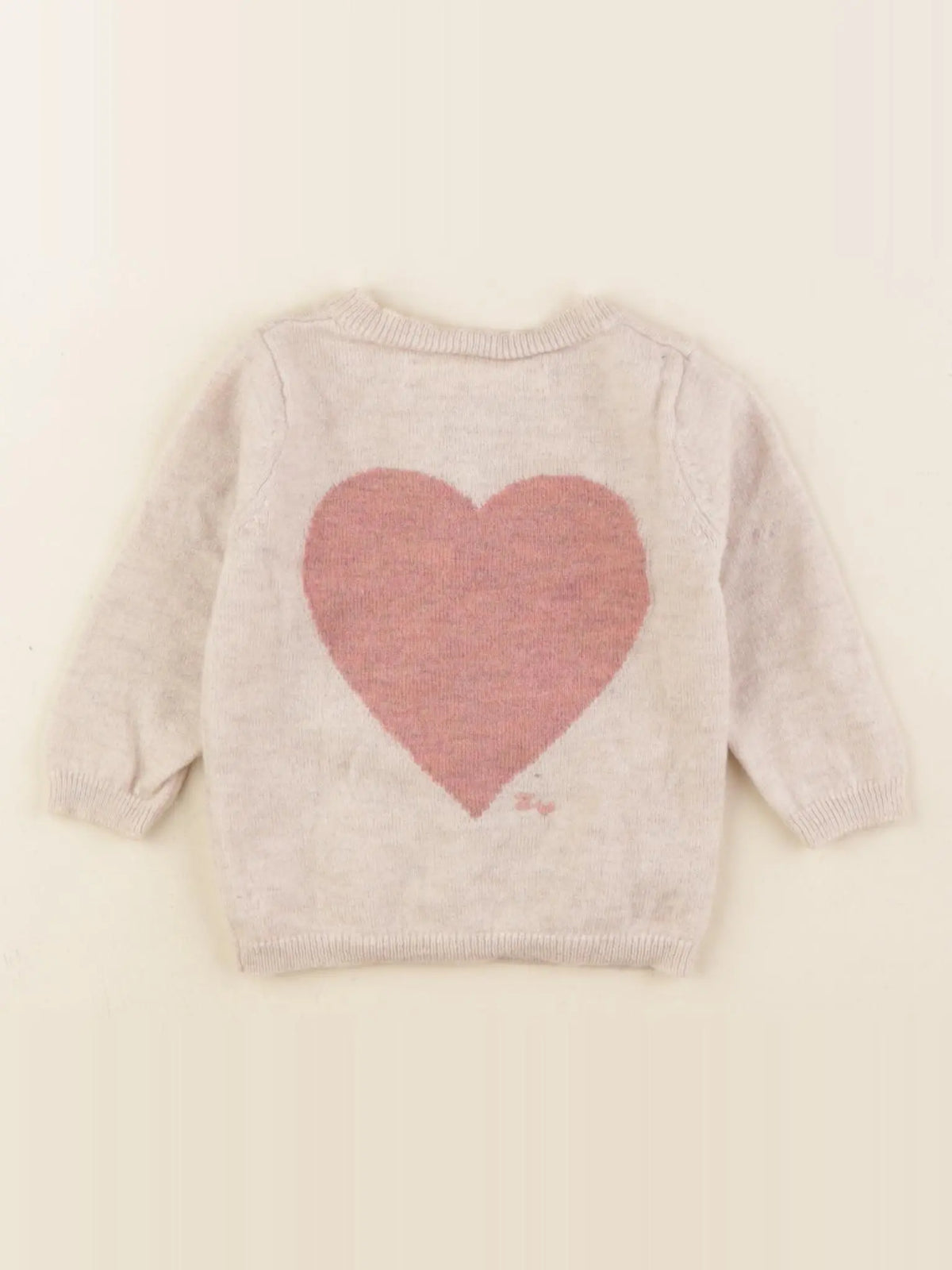 Zadig & Voltaire - gilet beige - 18/24 mois