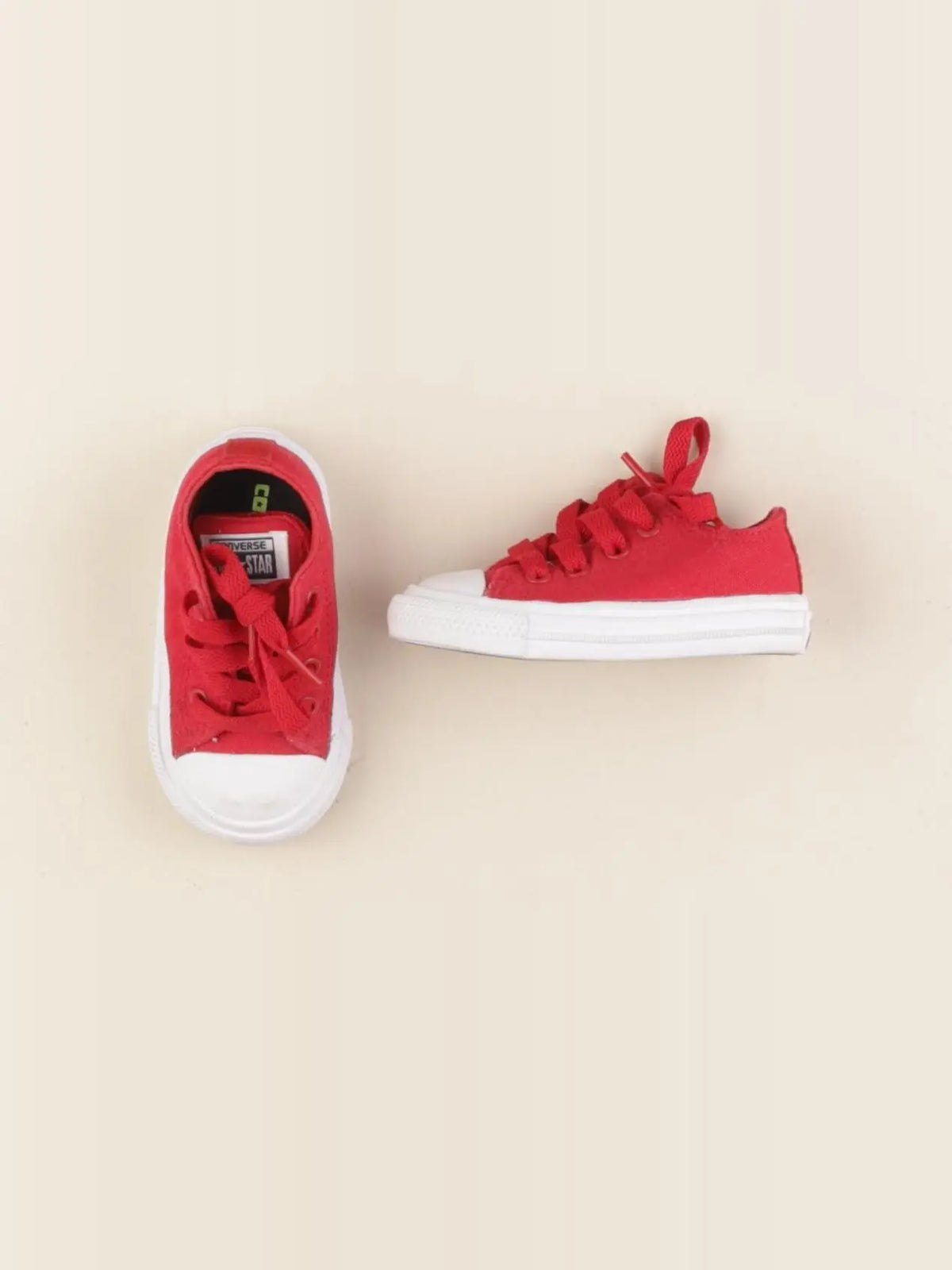 Converse - baskets rouge - pointure 20