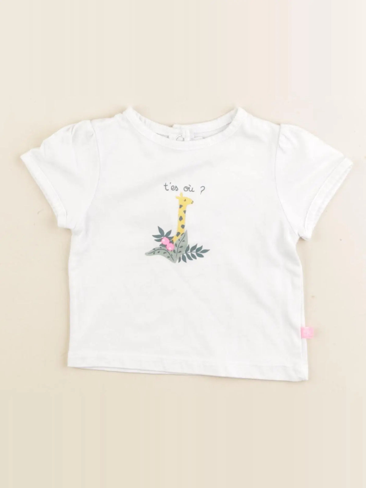 Cadet Rousselle - tee-shirt blanc - 3 mois