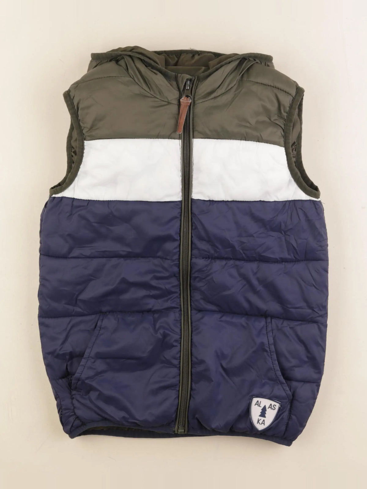 Vertbaudet - doudoune bleu - 10 ans