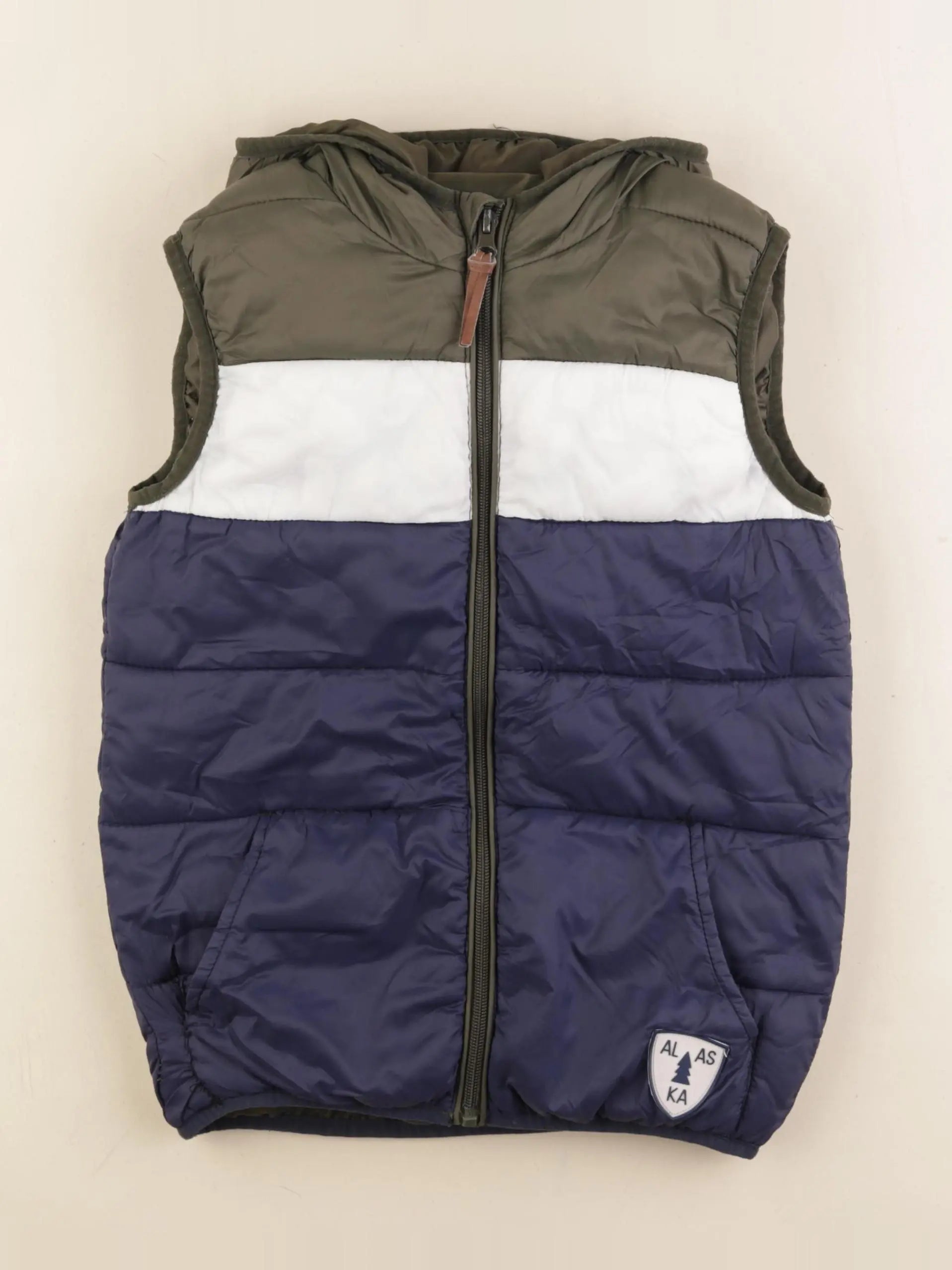 Vertbaudet - doudoune bleu - 10 ans