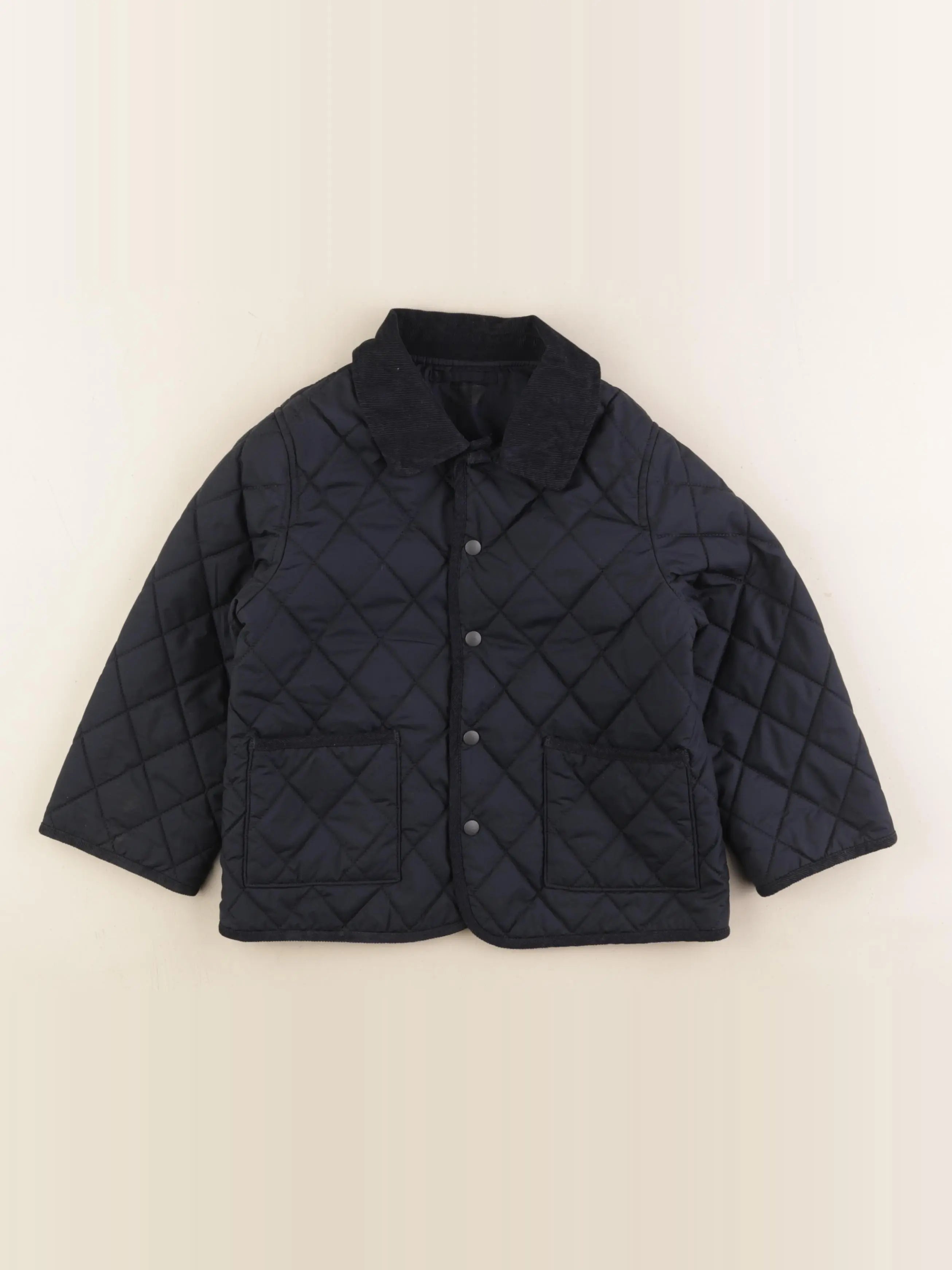 Uniqlo - veste bleu - 3 ans