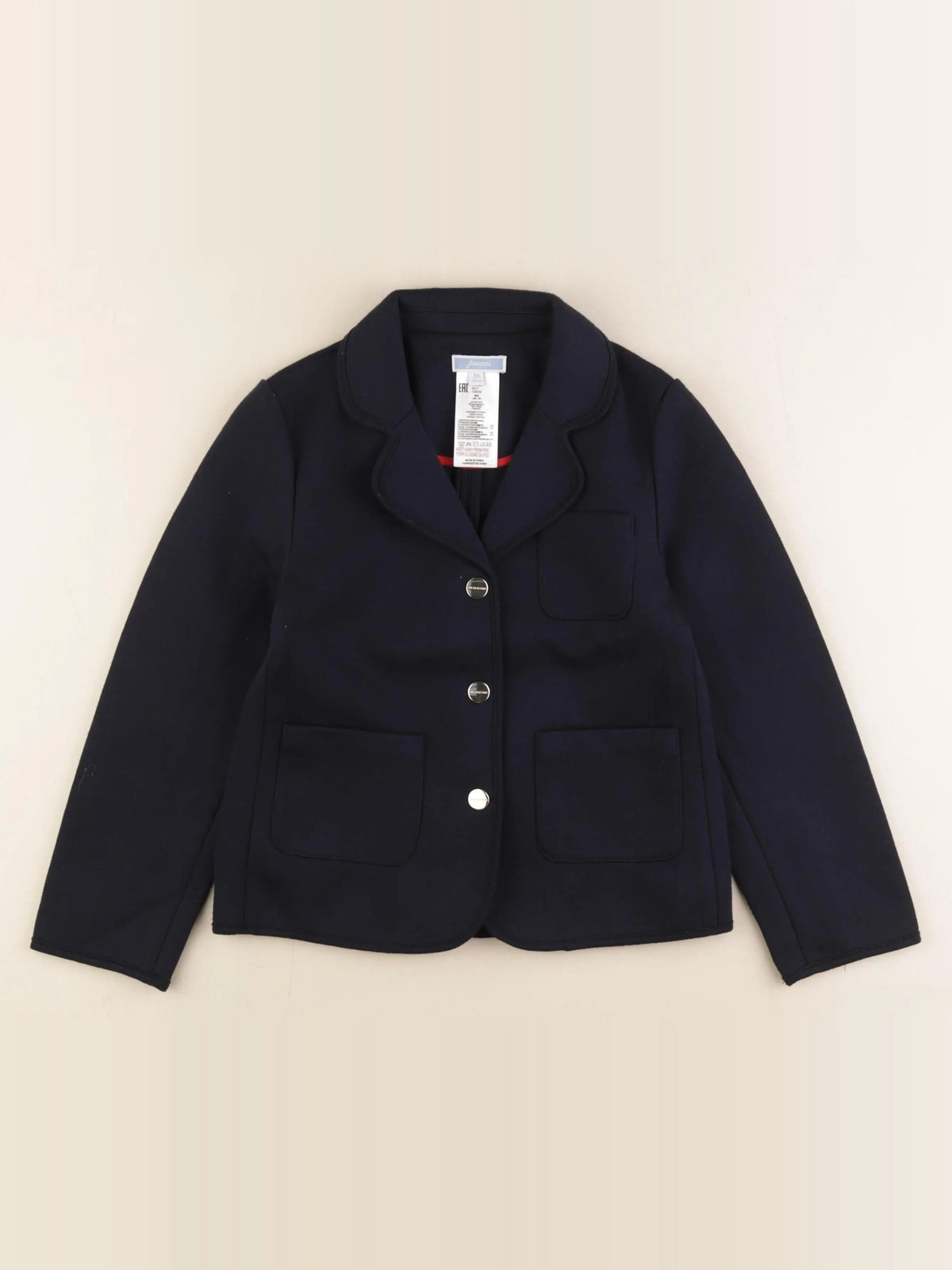 Jacadi - veste bleu - 8 ans