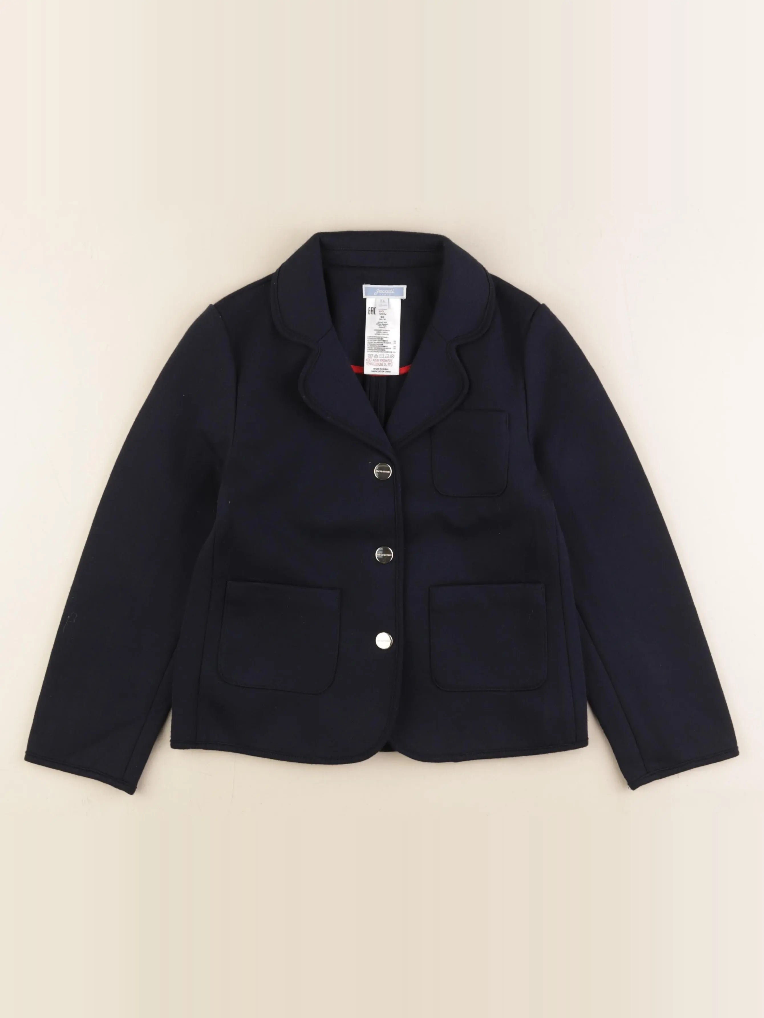 Jacadi - veste bleu - 8 ans