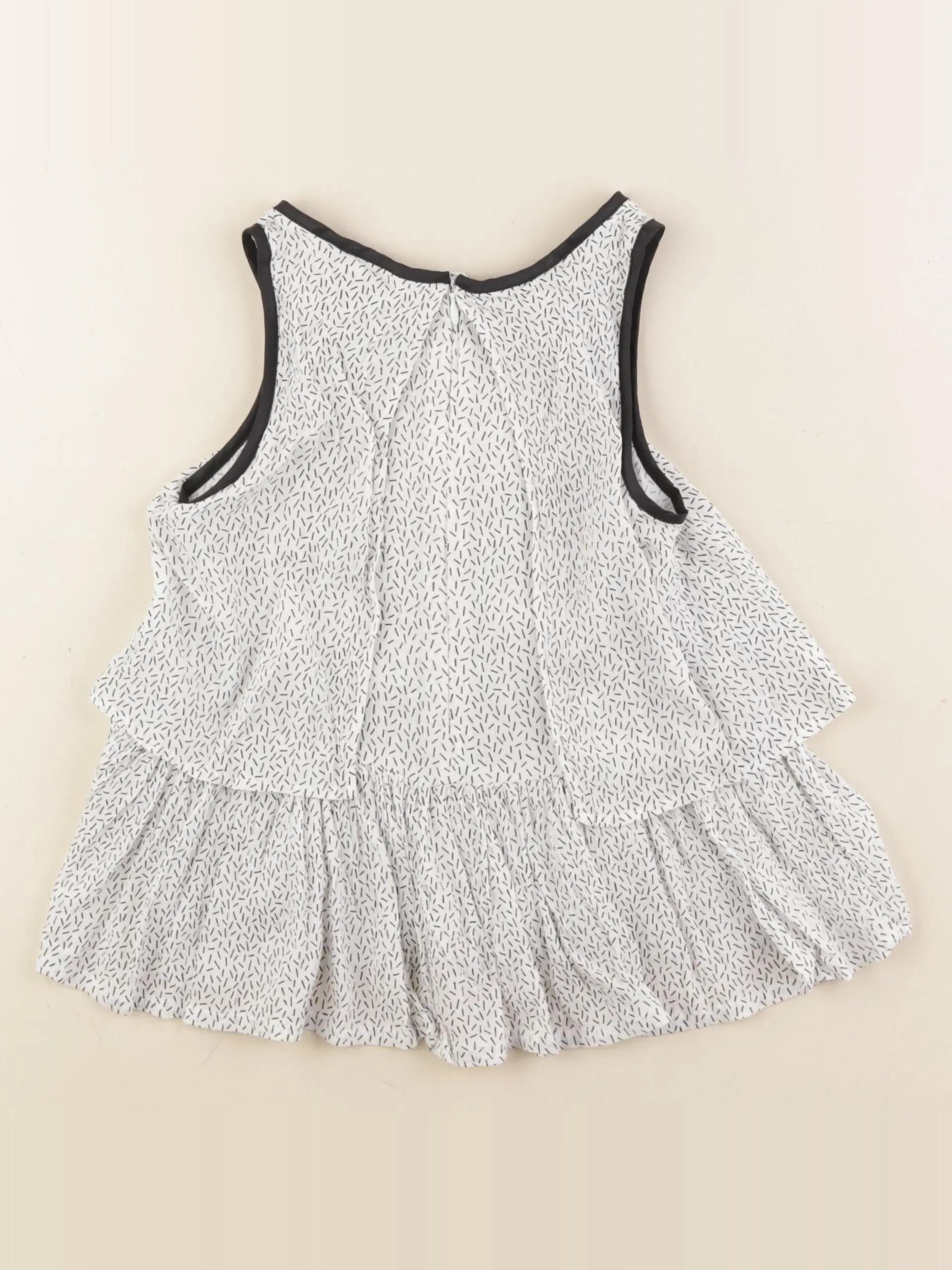 IKKS - blouse blanc, noir - 6 ans