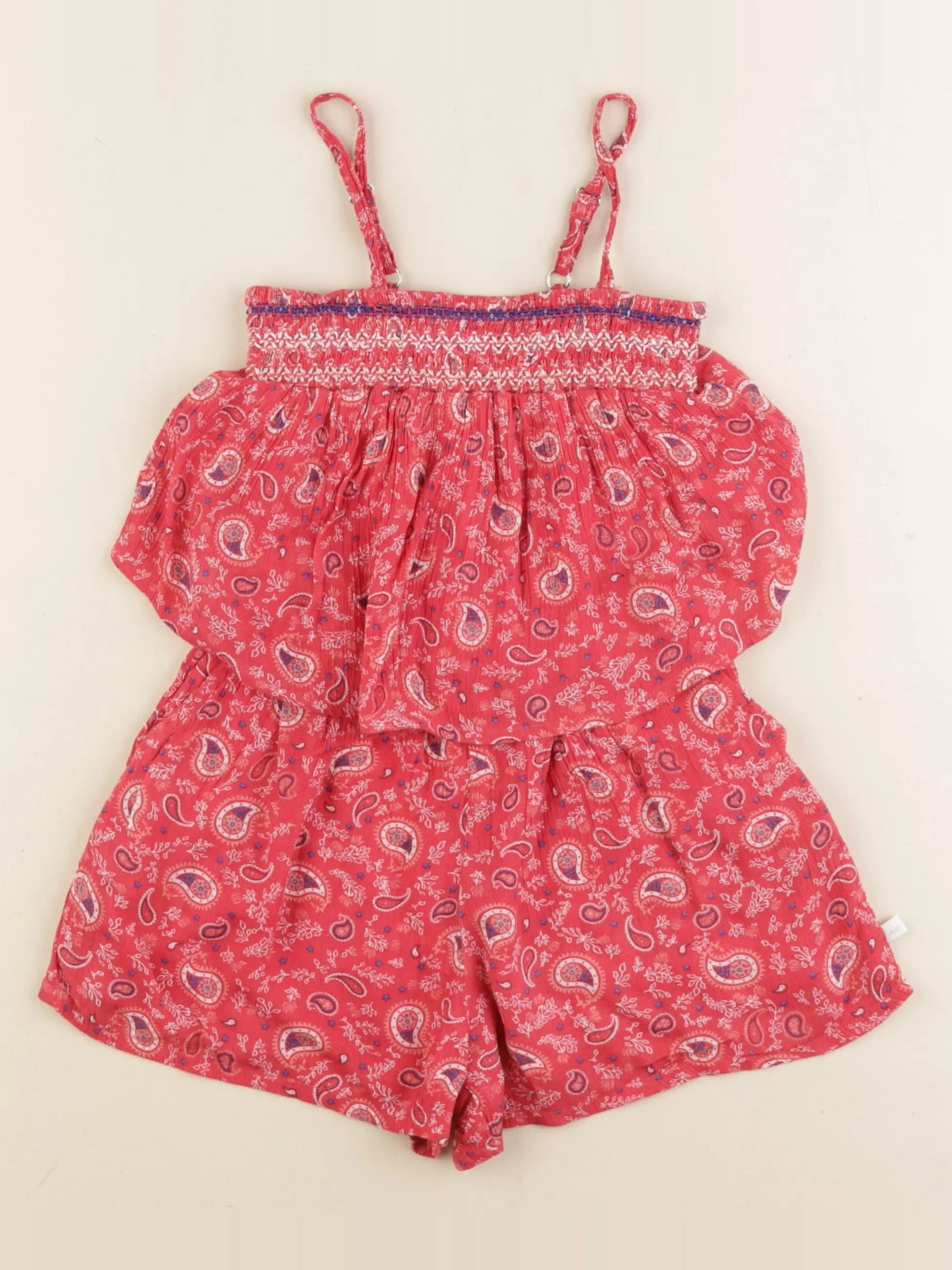 IKKS - combinaison rose - 6 ans