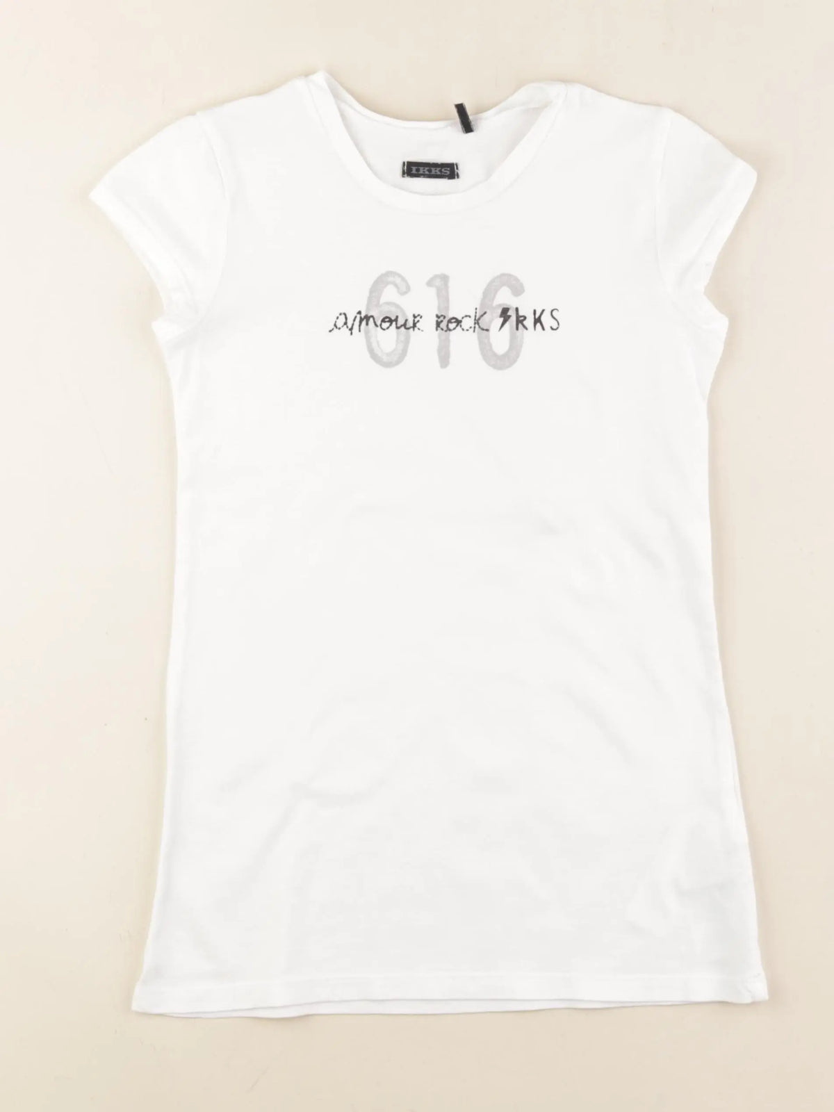 IKKS - robe blanc - 6 ans