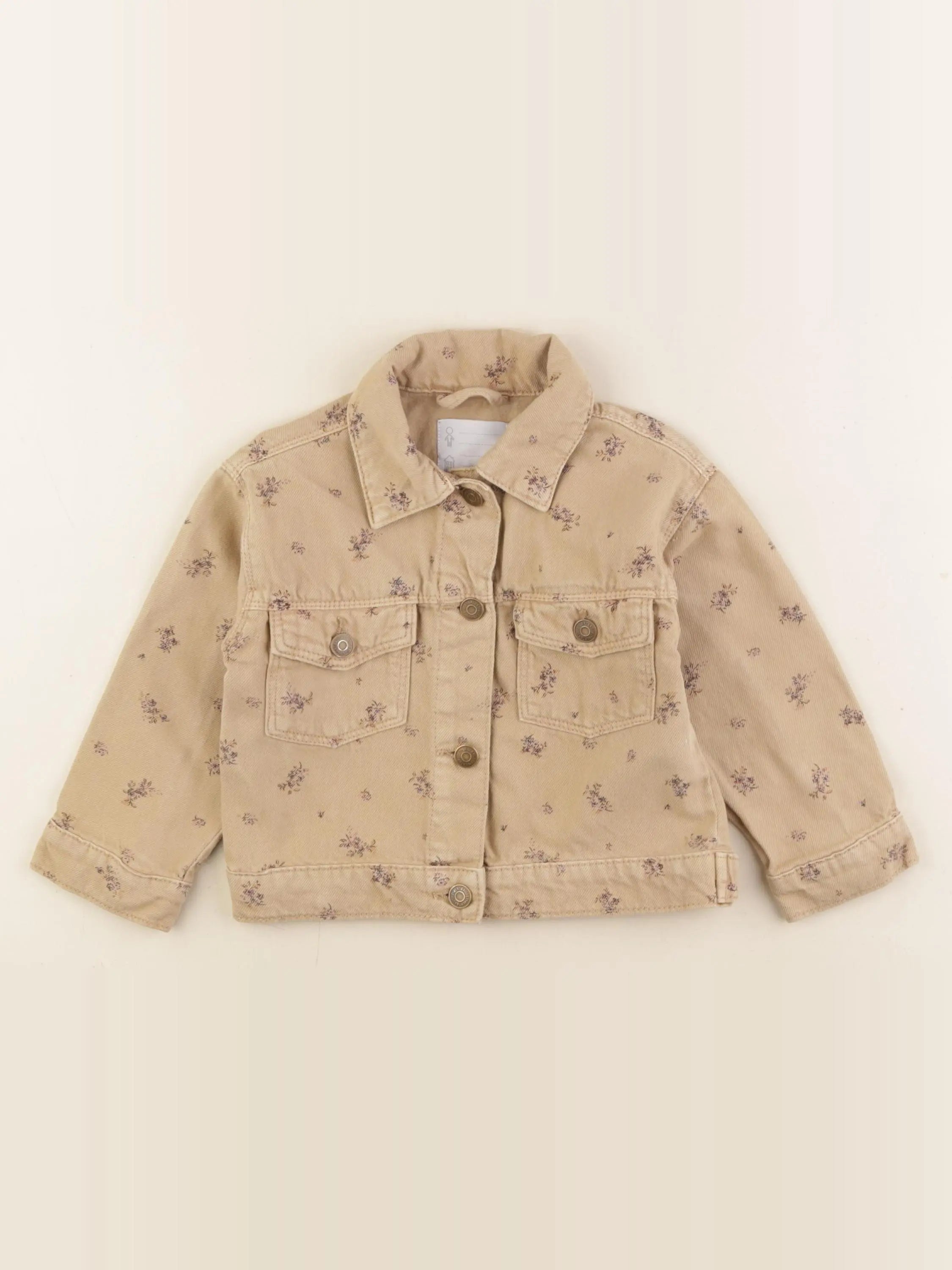 Vertbaudet - veste beige - 3 ans