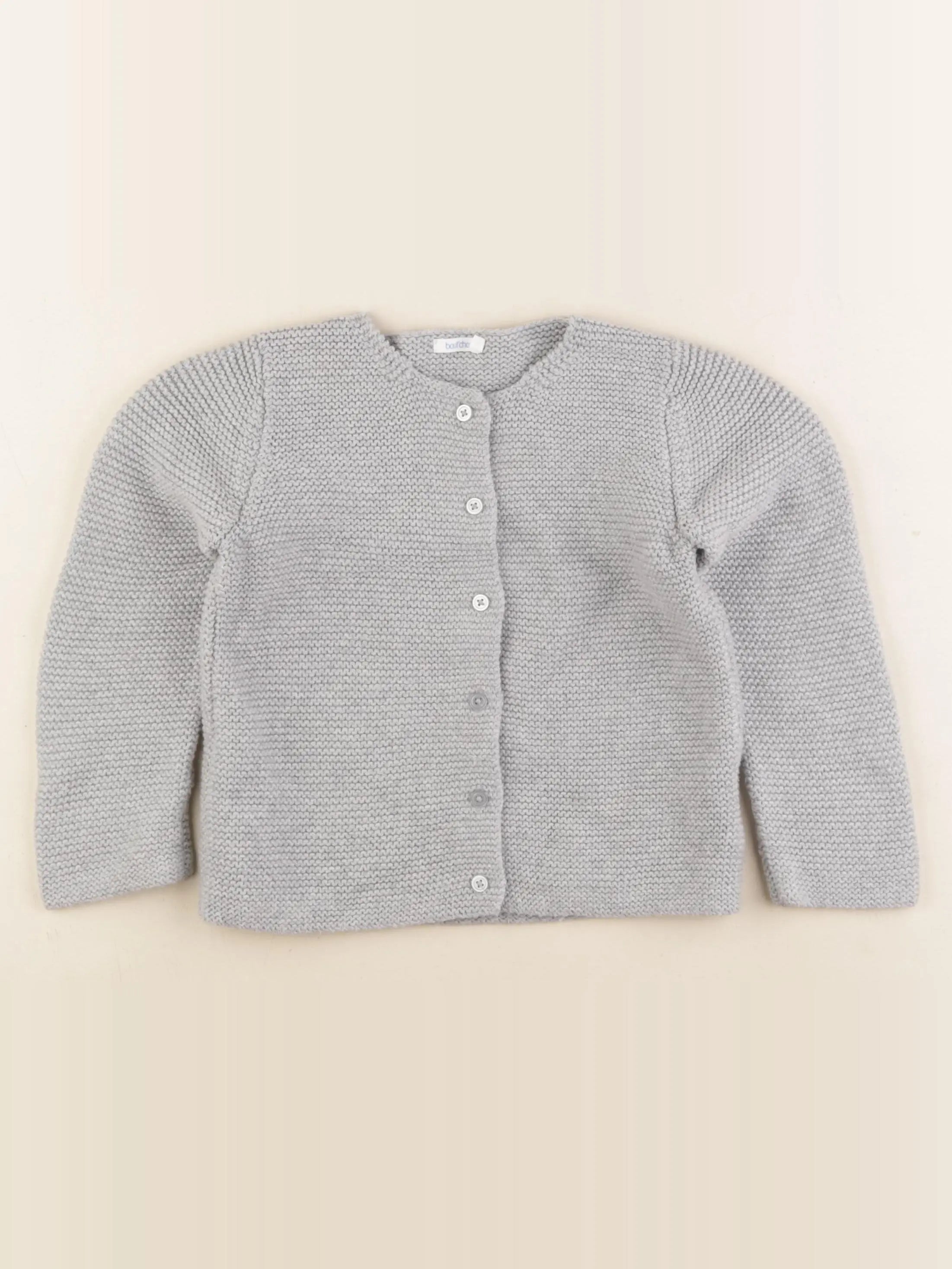 Boutchou - gilet gris - 36 mois