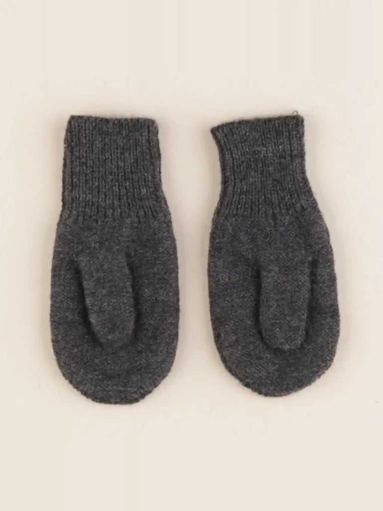 Moufles Martin tricot gris