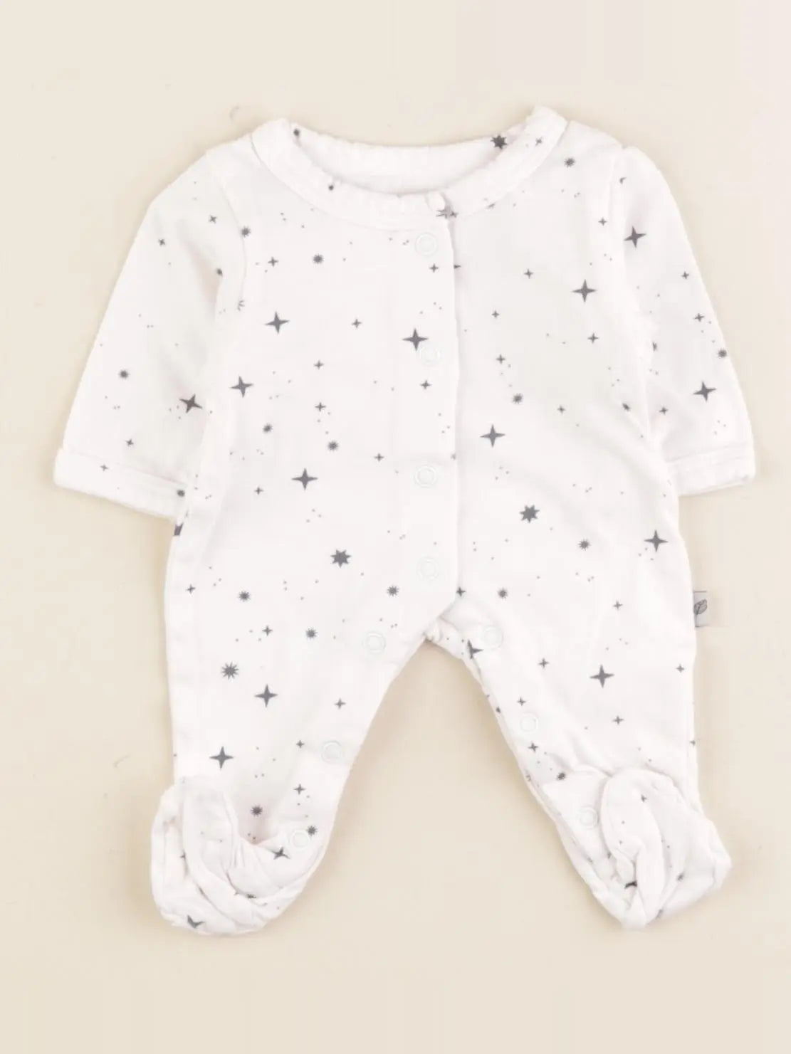 Vertbaudet - pyjama coton blanc - Prématuré