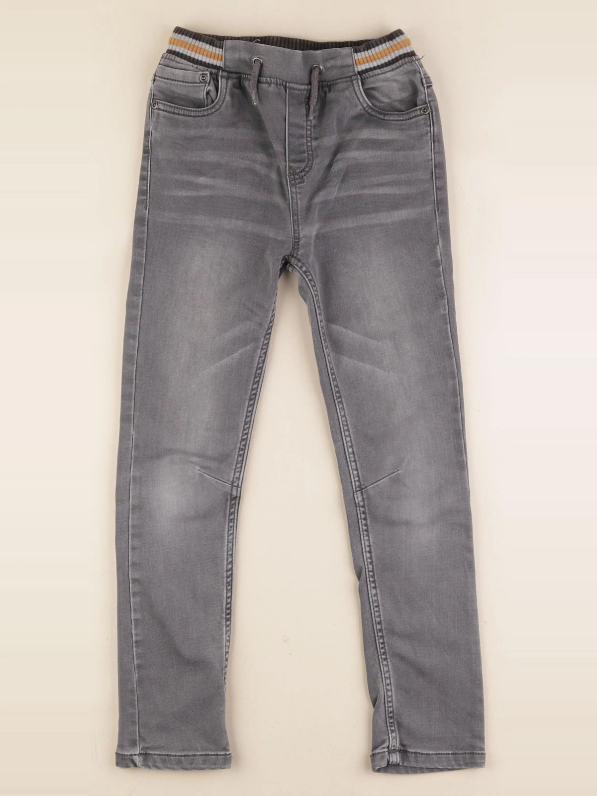 Vertbaudet - legging gris - 9 ans