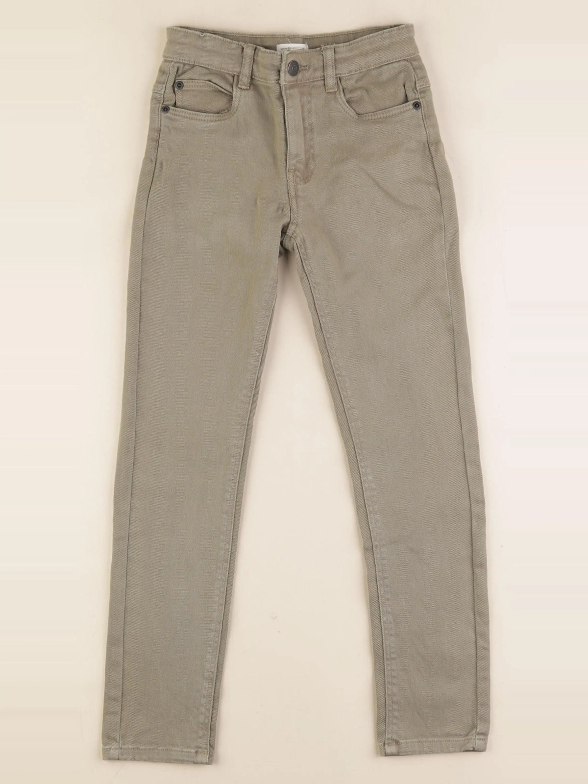 Vertbaudet - pantalon vert - 9 ans