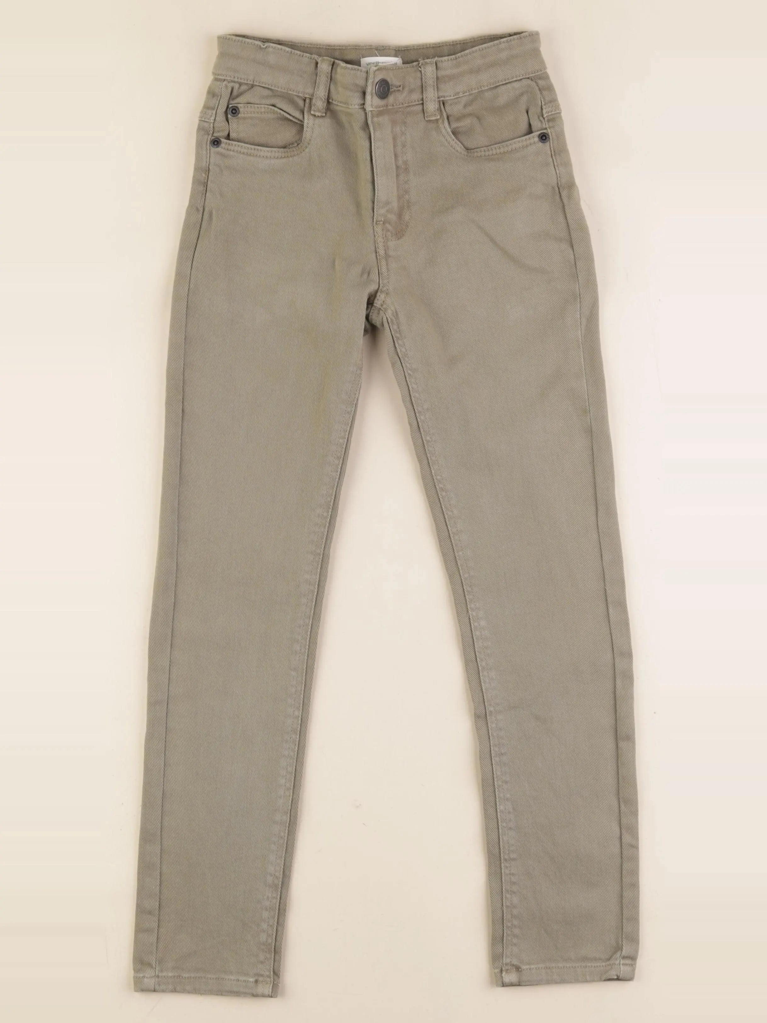 Vertbaudet - pantalon vert - 9 ans