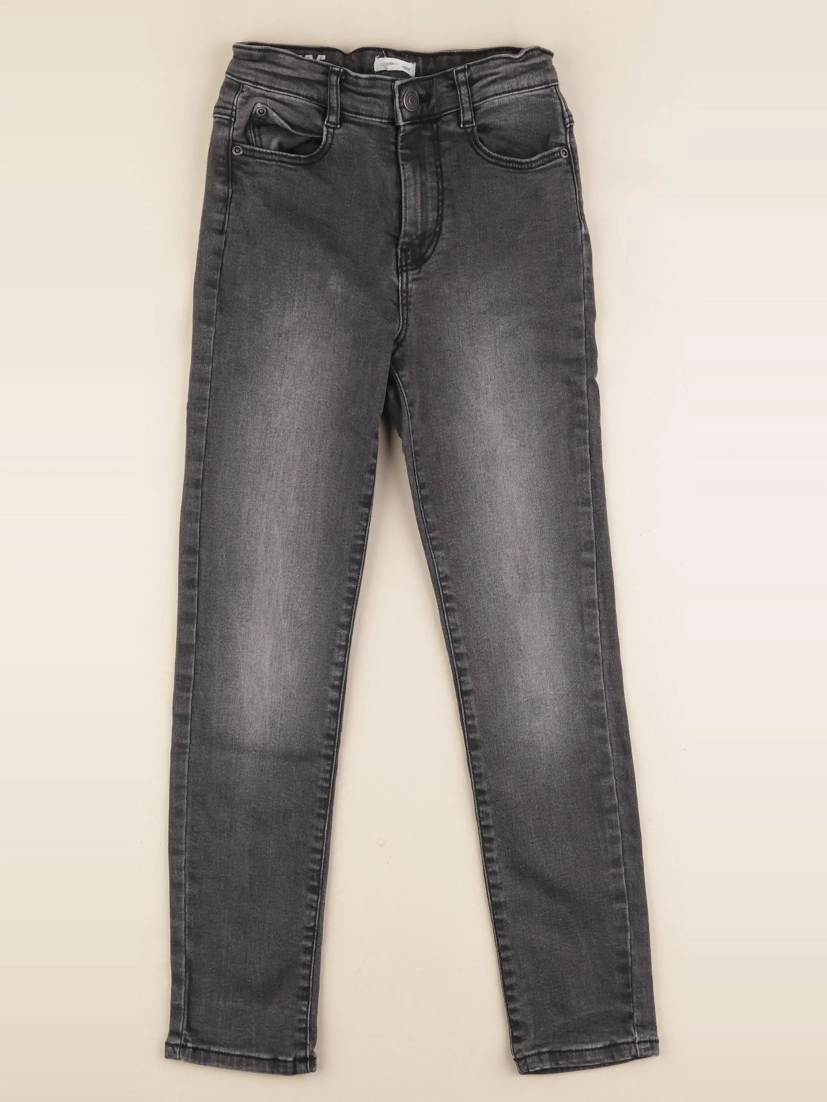 Vertbaudet - jean gris - 9 ans