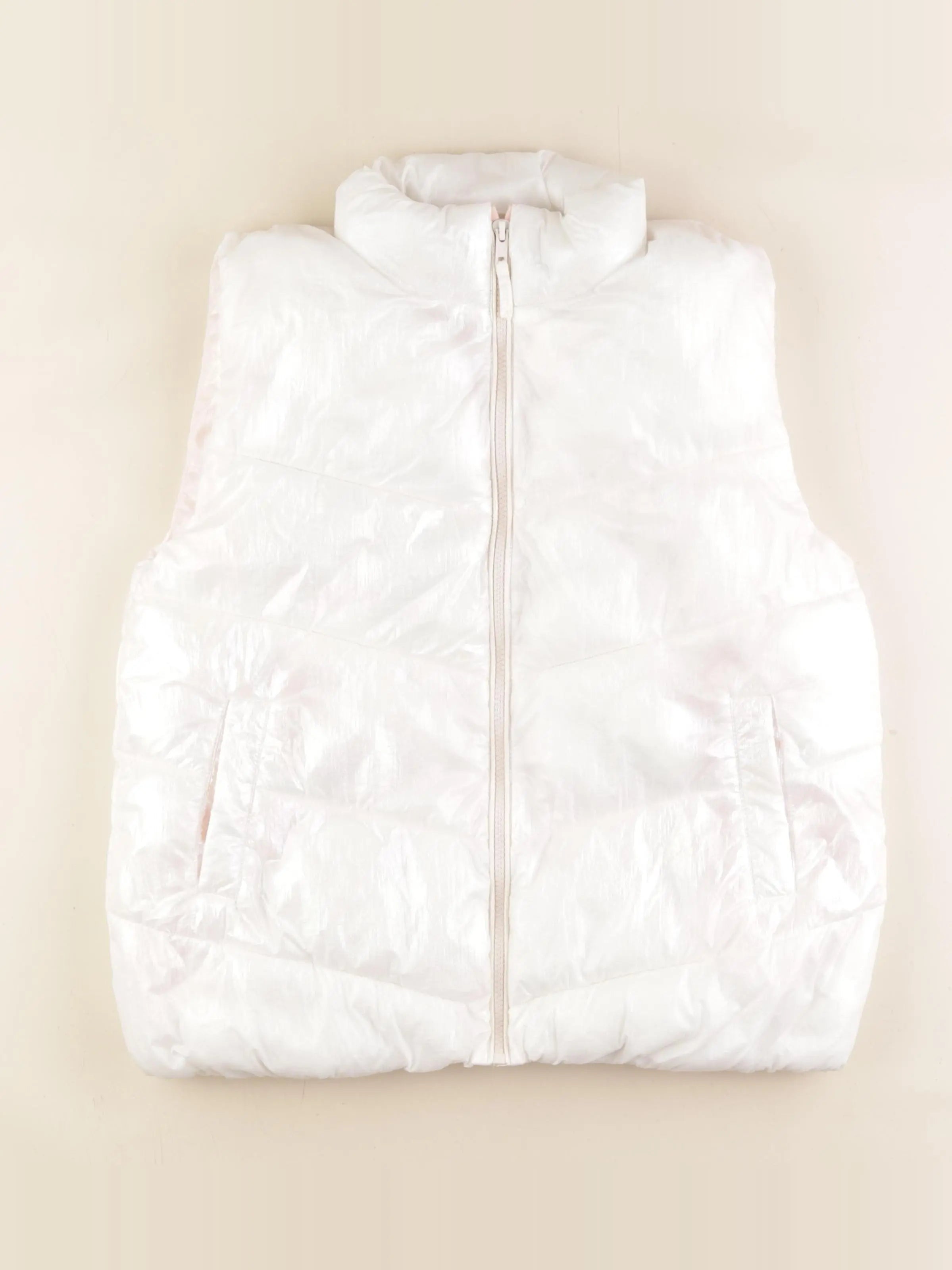 Vertbaudet - doudoune blanc - 14 ans