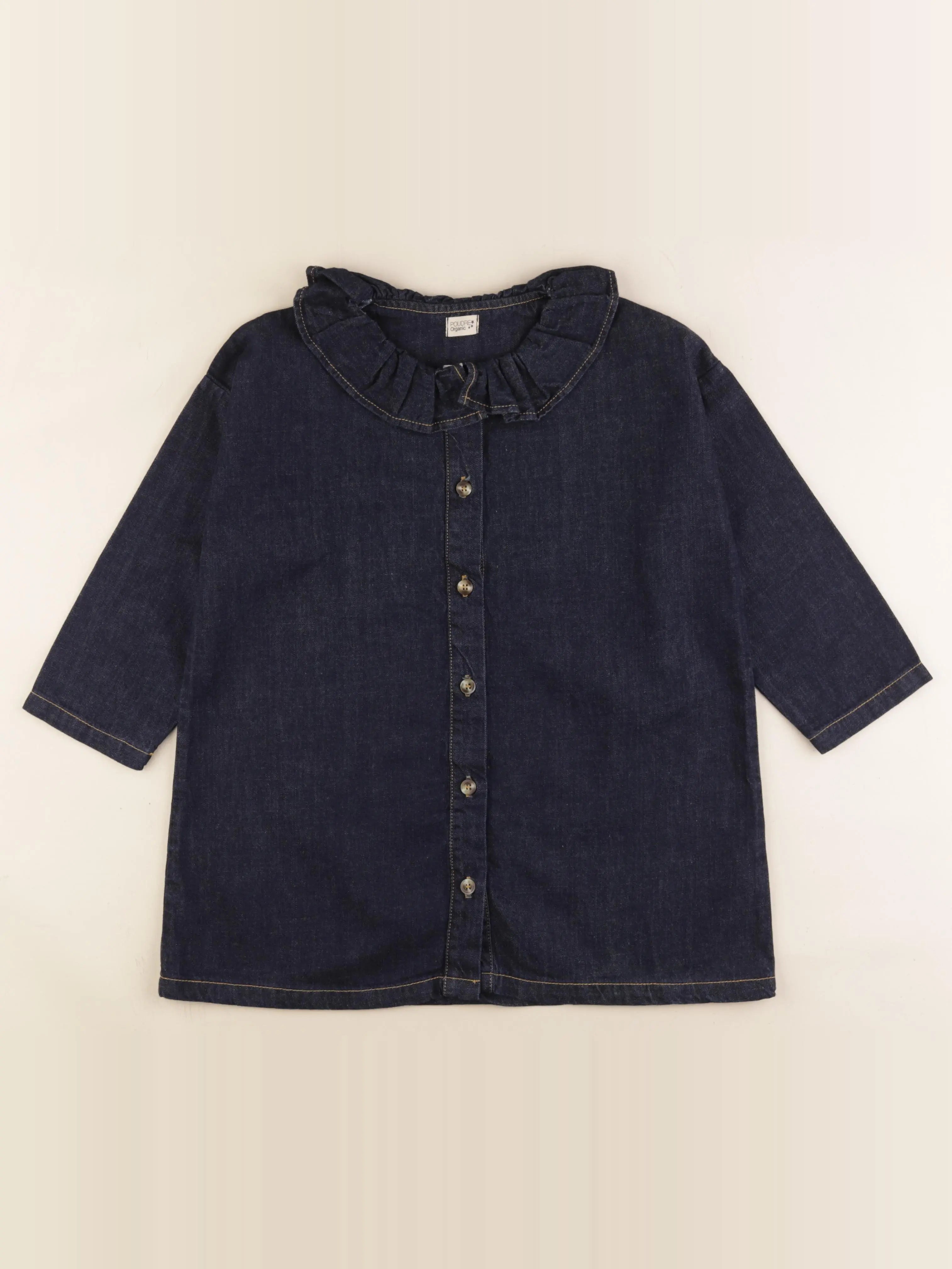 Poudre Organic - robe bleu - 12 ans