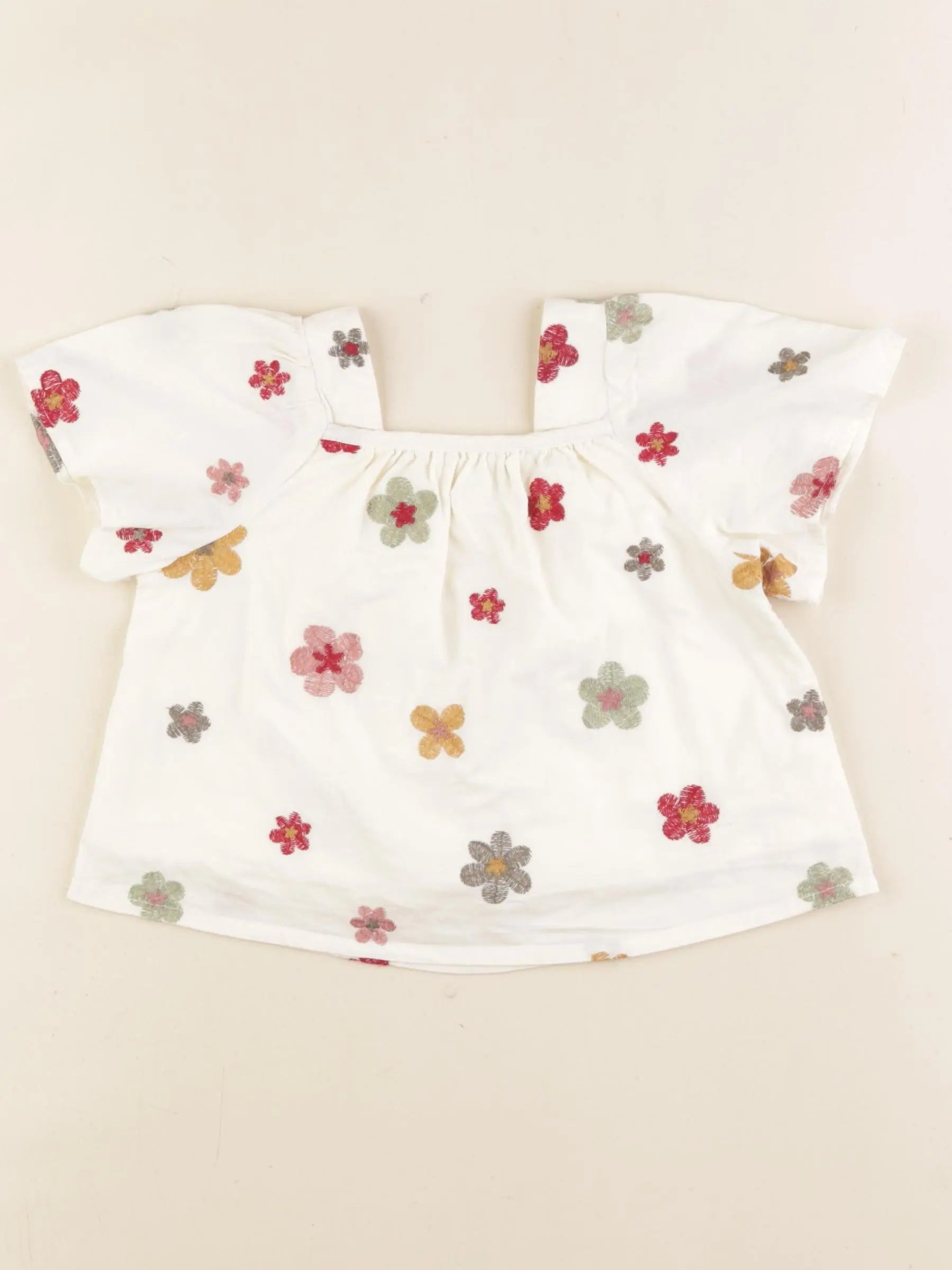 Zara - tee-shirt multicolore - 3 ans