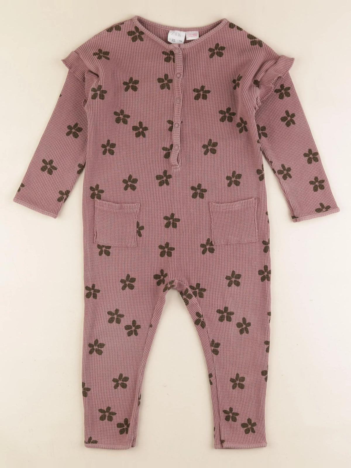 Zara - combinaison rose - 3 ans