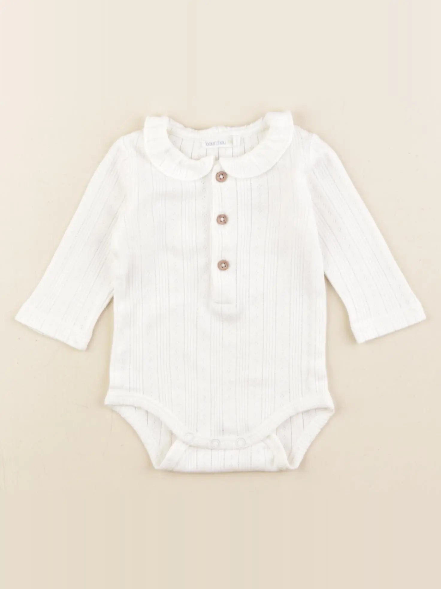 Boutchou - body à col blanc - 1 mois