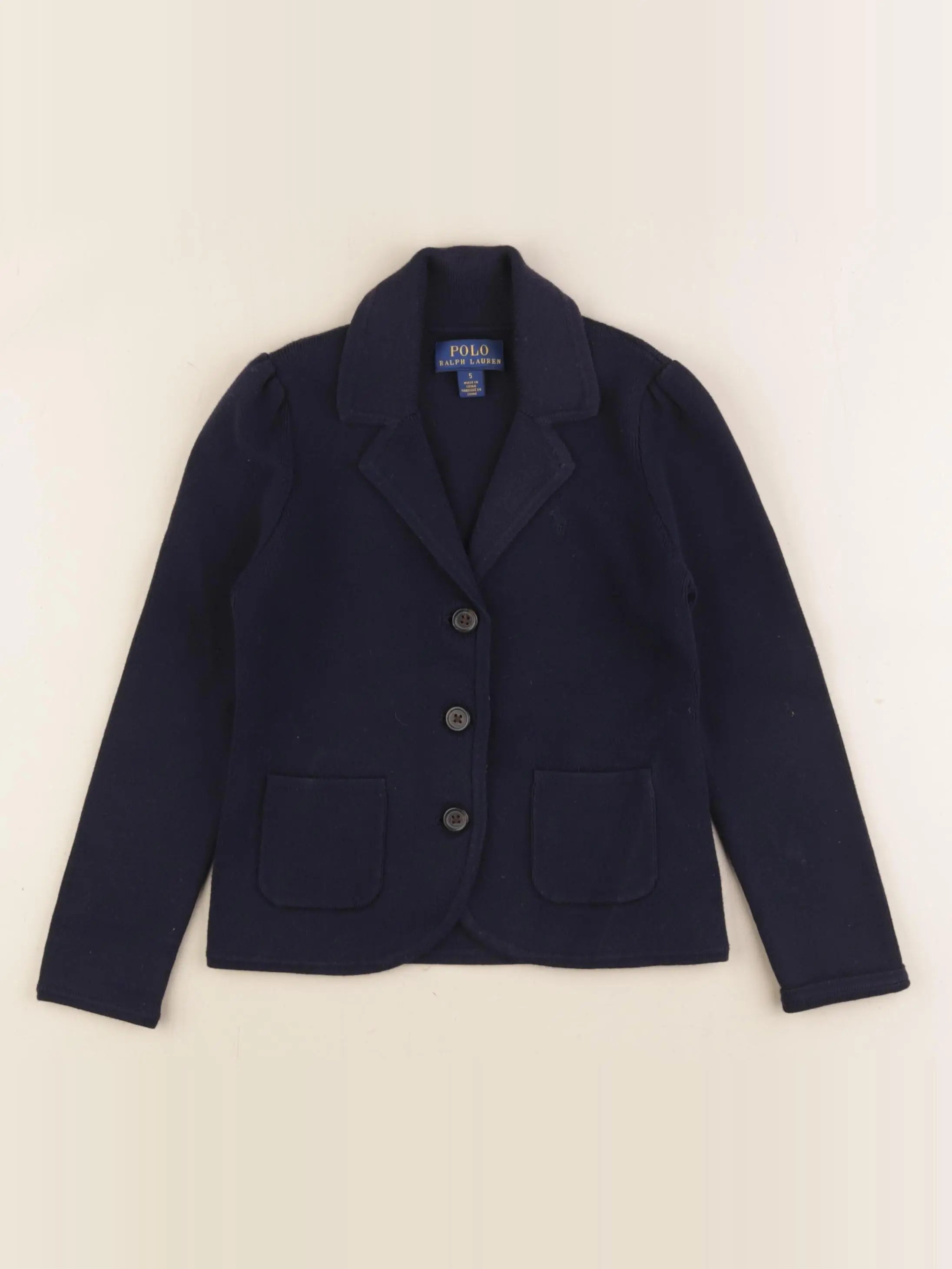 Ralph Lauren - veste bleu - 5 ans
