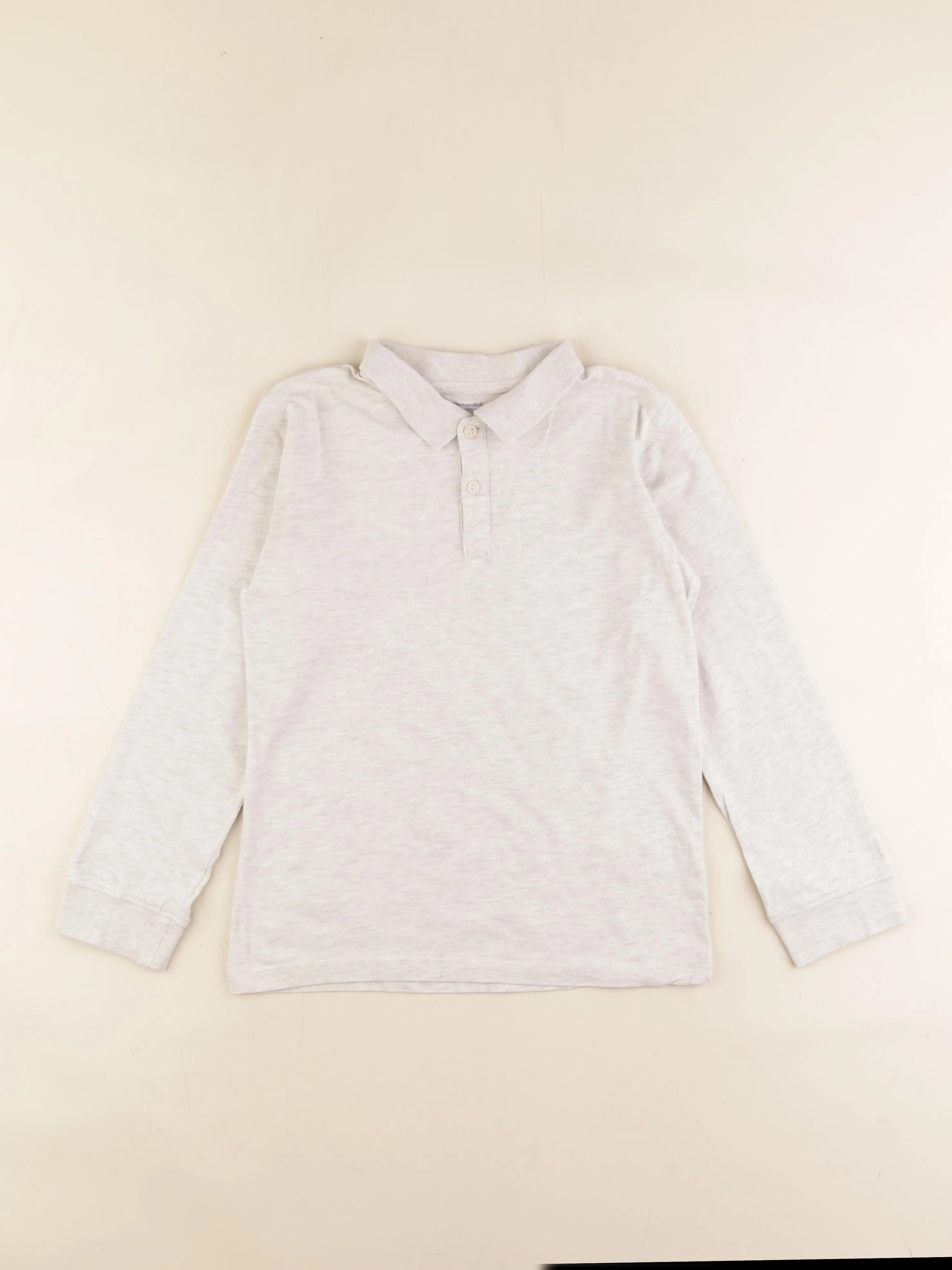 Vertbaudet - polo beige - 10 ans