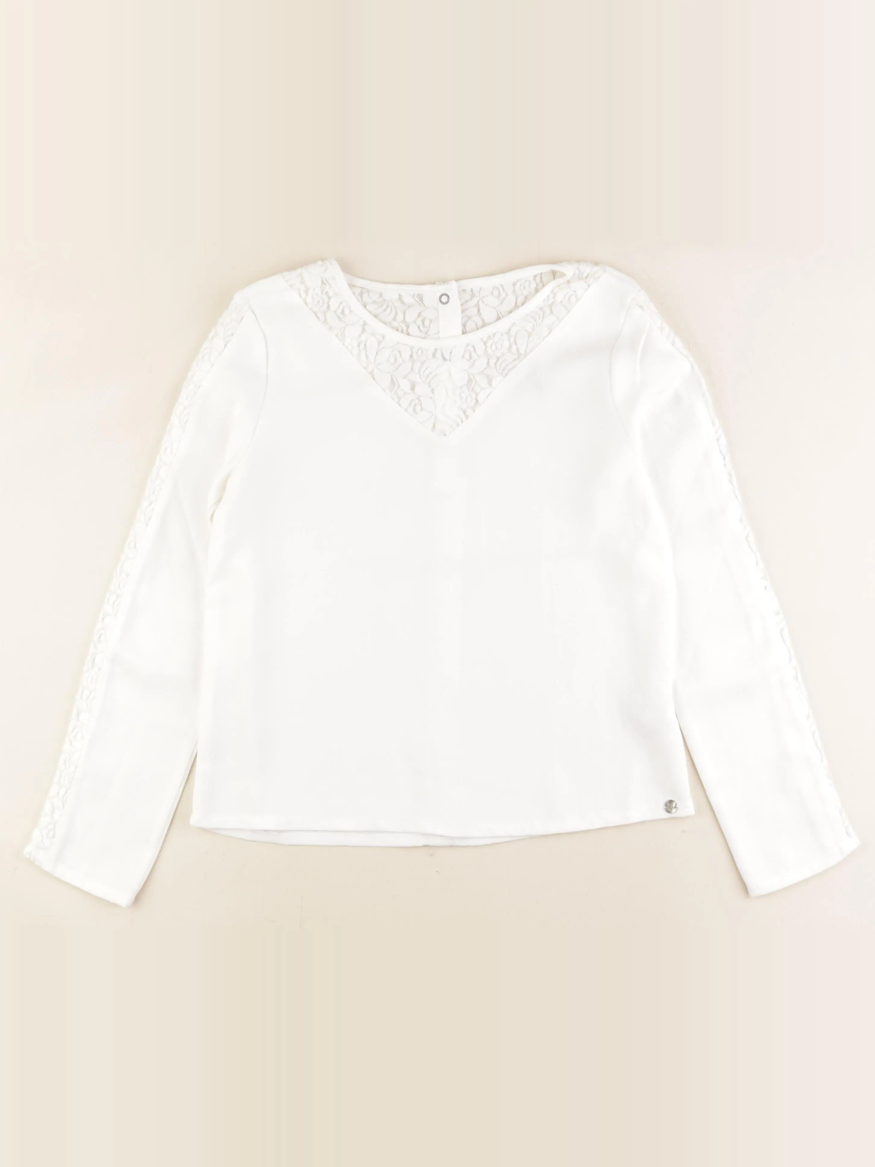 IKKS - blouse blanc - 12 ans