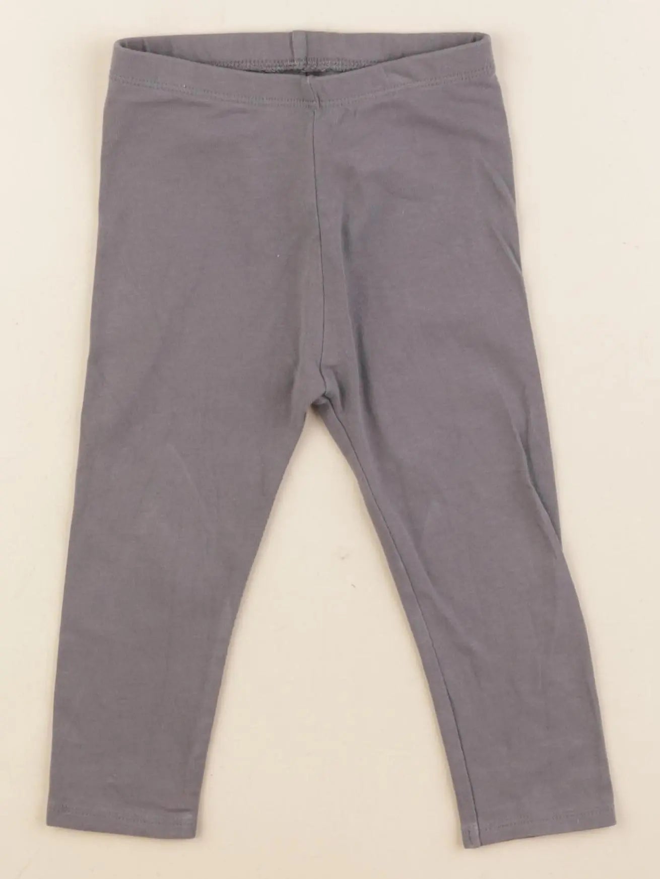 Vertbaudet - legging gris - 18 mois