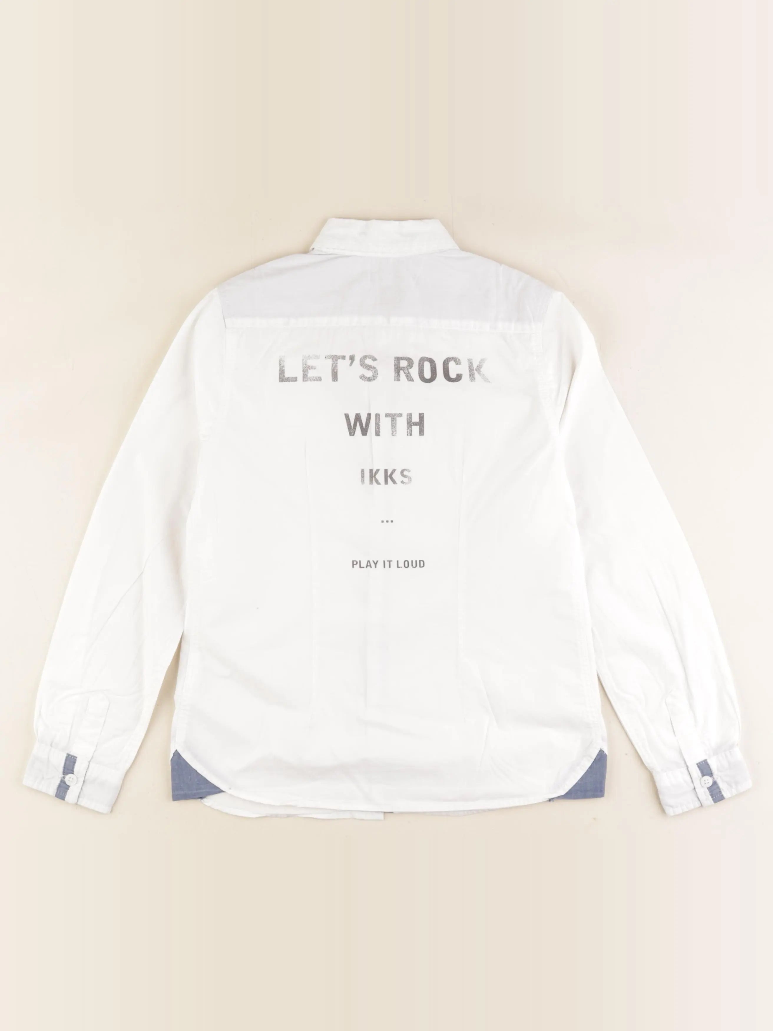 IKKS - chemise blanc - 8 ans
