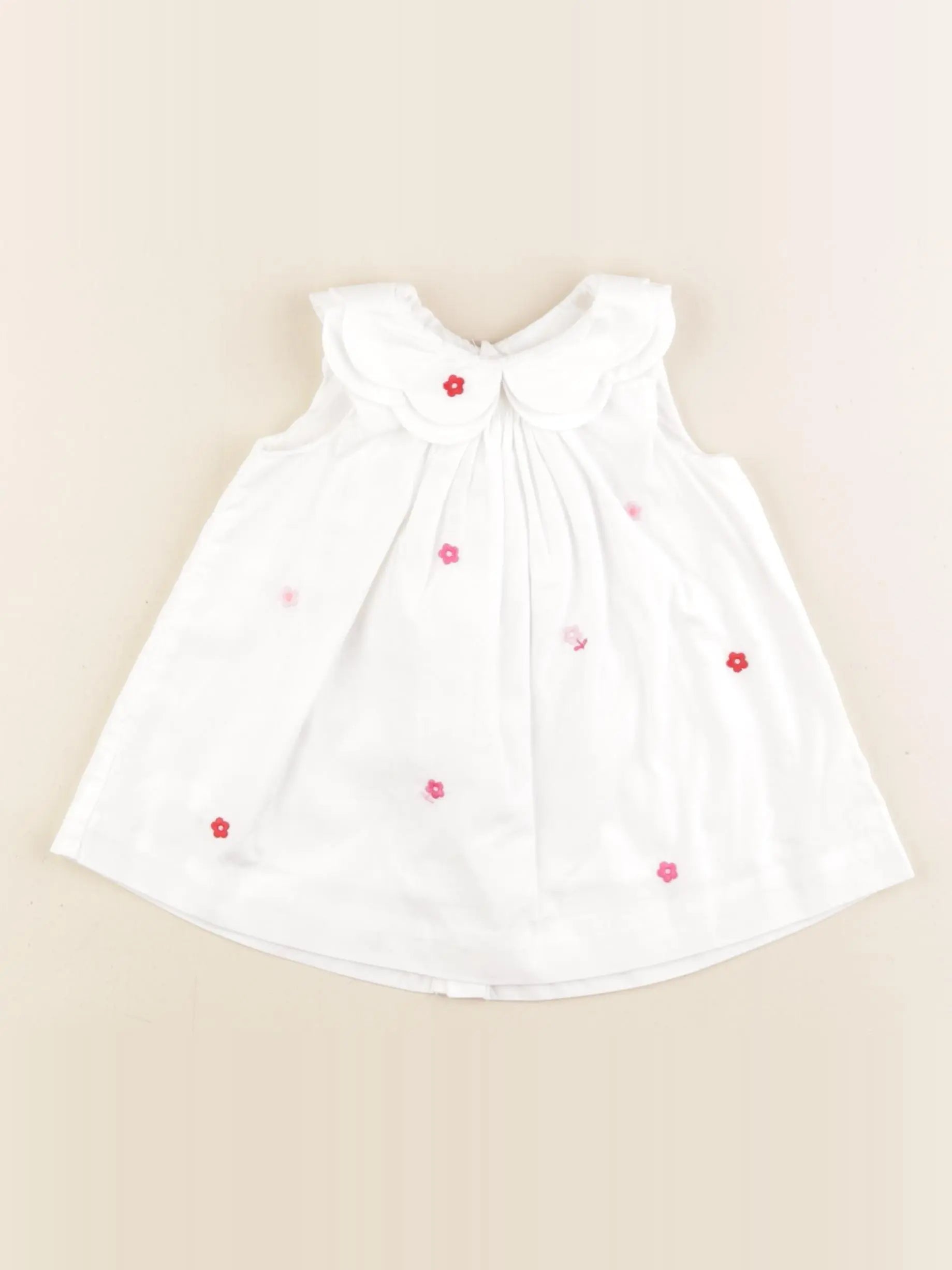 Jacadi - robe blanc - 6 mois
