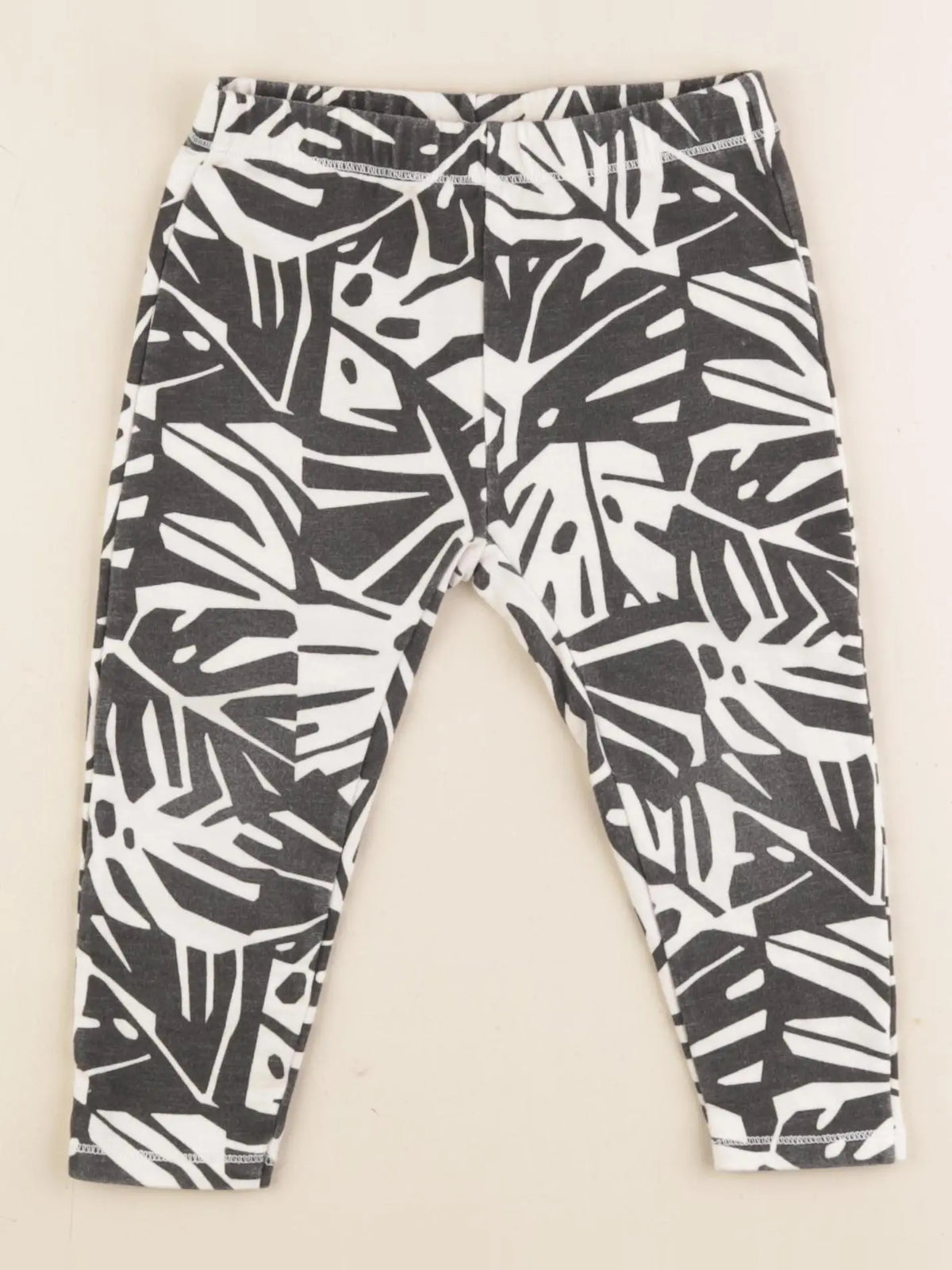 Zara - legging noir - 18/24 mois