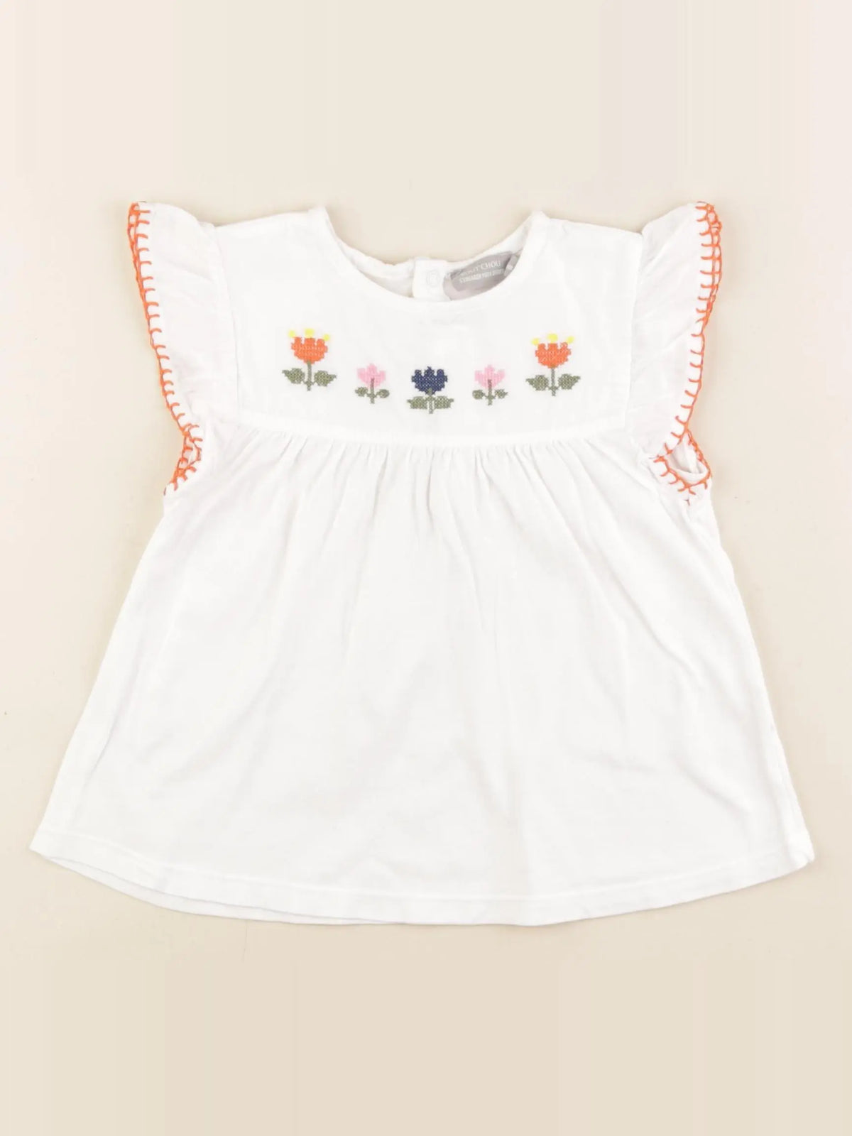Boutchou - tee-shirt blanc - 36 mois