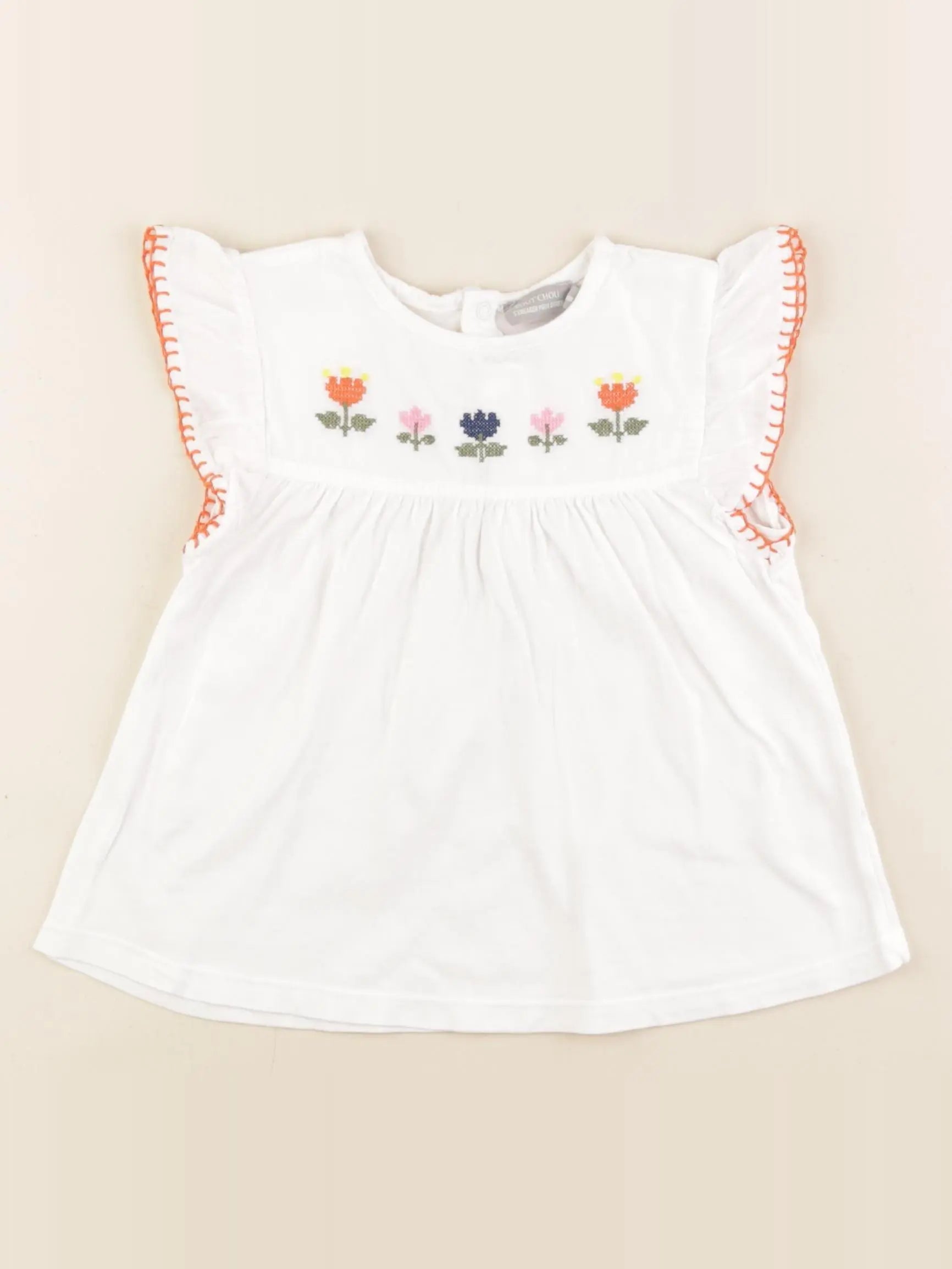 Boutchou - tee-shirt blanc - 36 mois