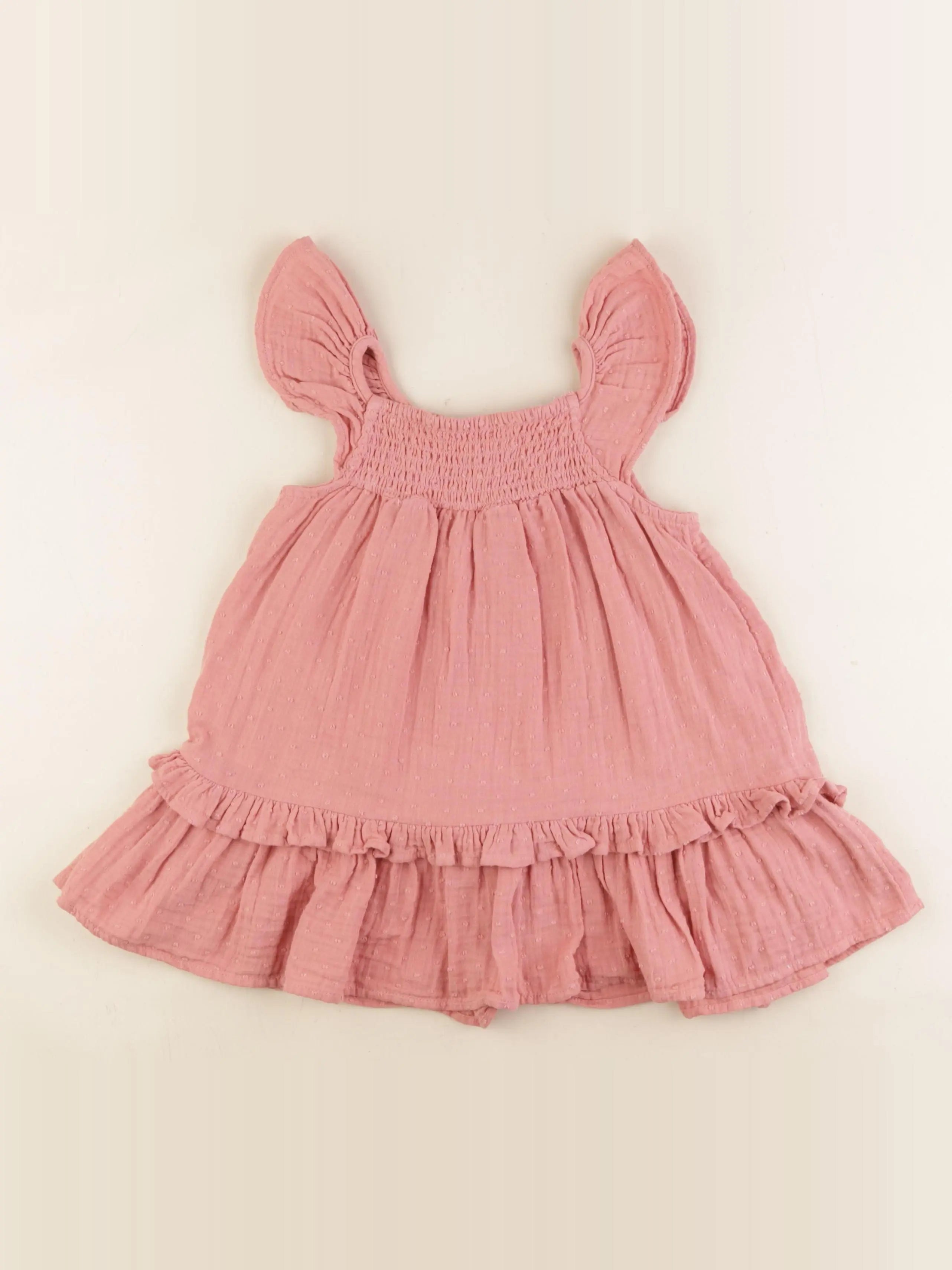 Mango - robe rose - 18/24 mois
