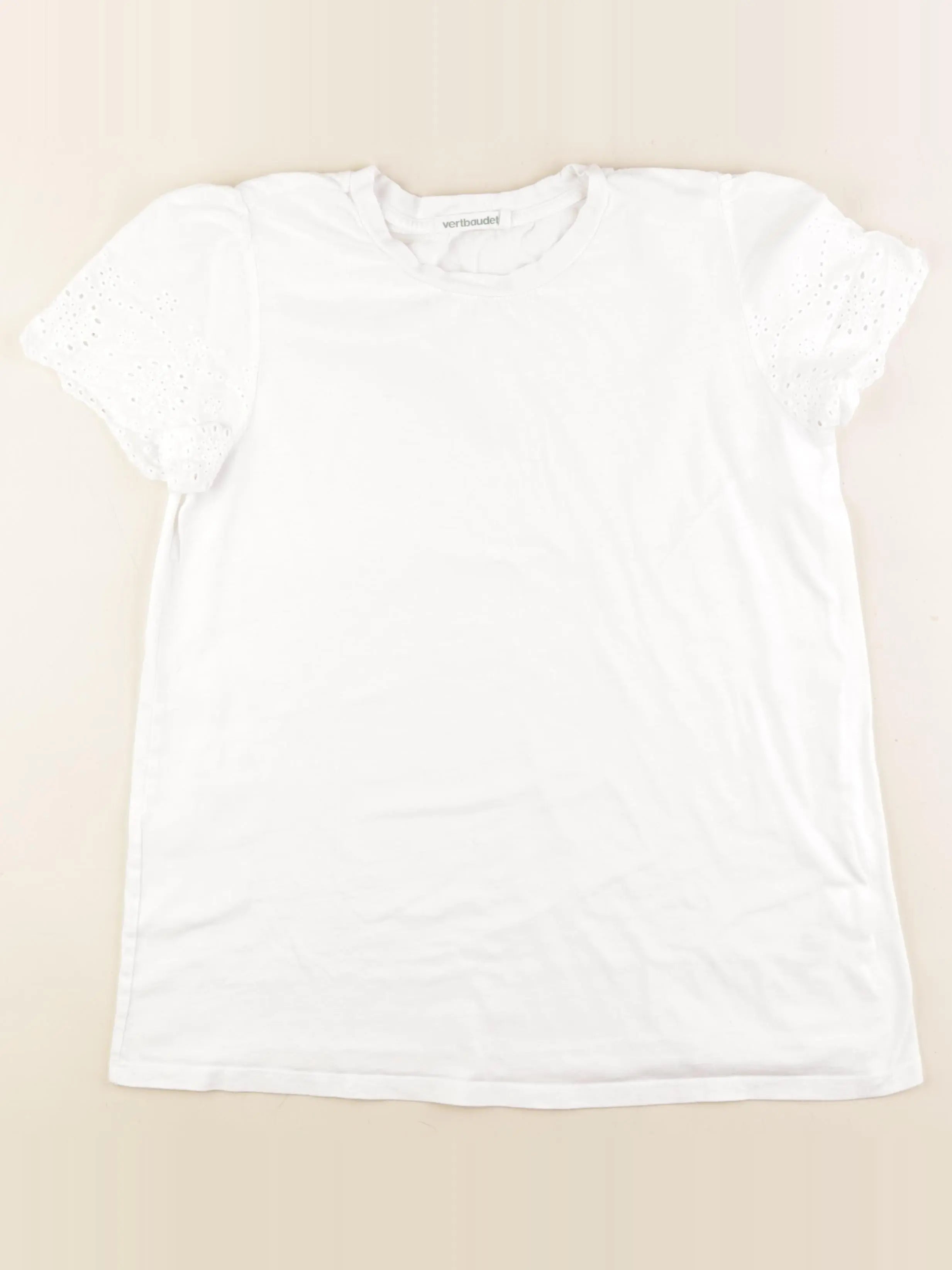 Vertbaudet - tee-shirt grossesse blanc - 34 à 36