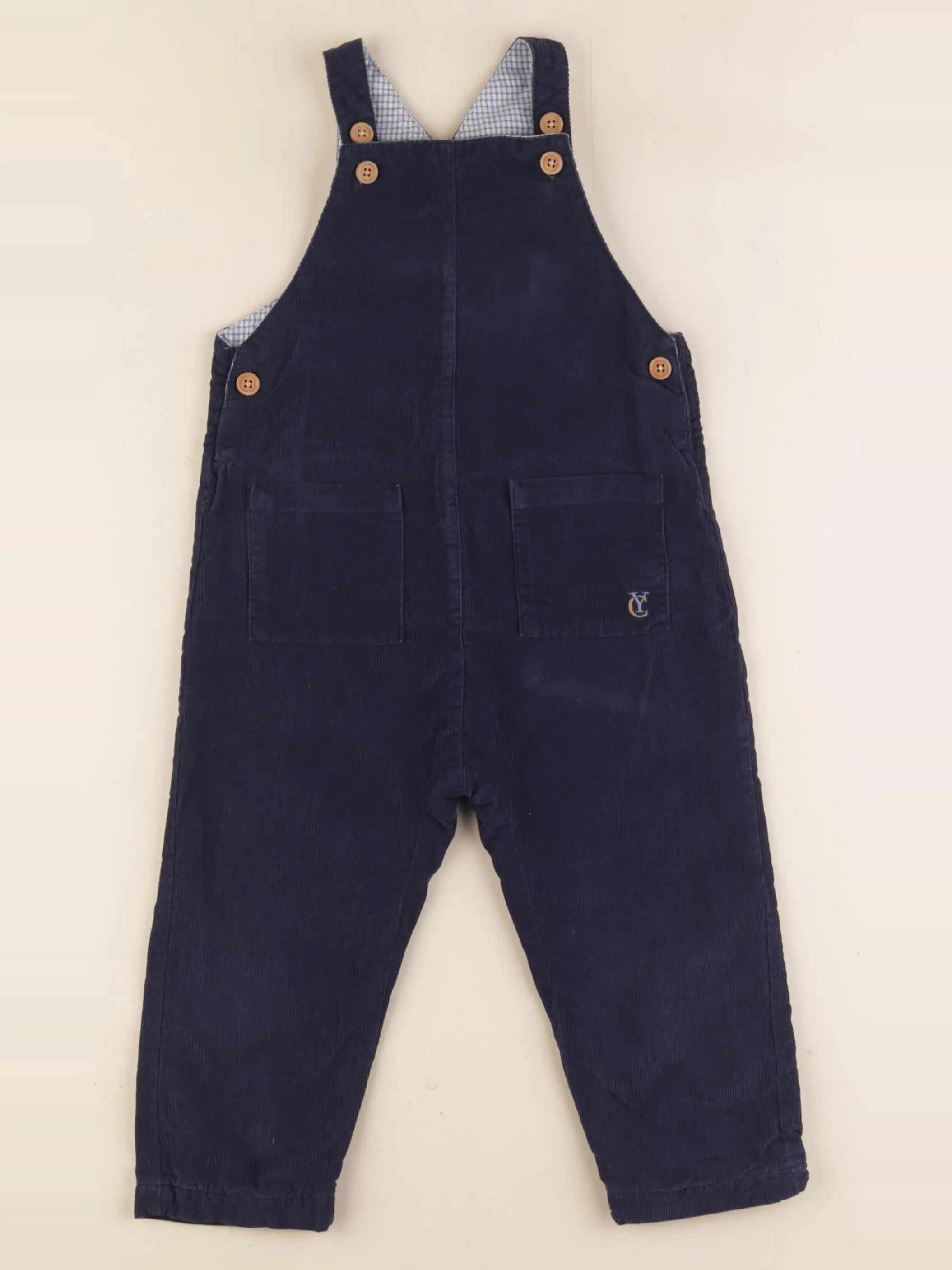 Cyrillus - salopette bleu - 24 mois