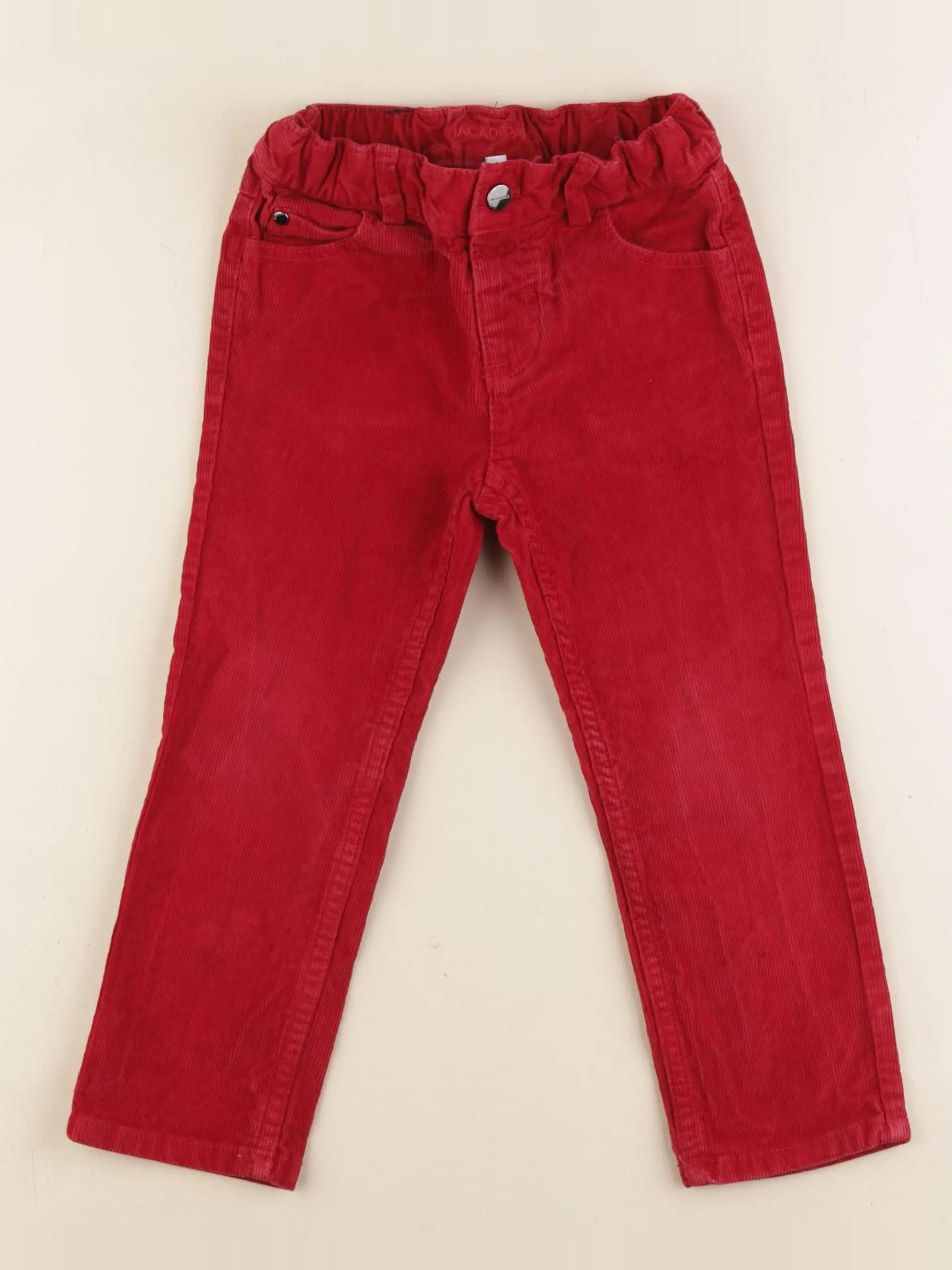 Jacadi - pantalon rouge - 3 ans