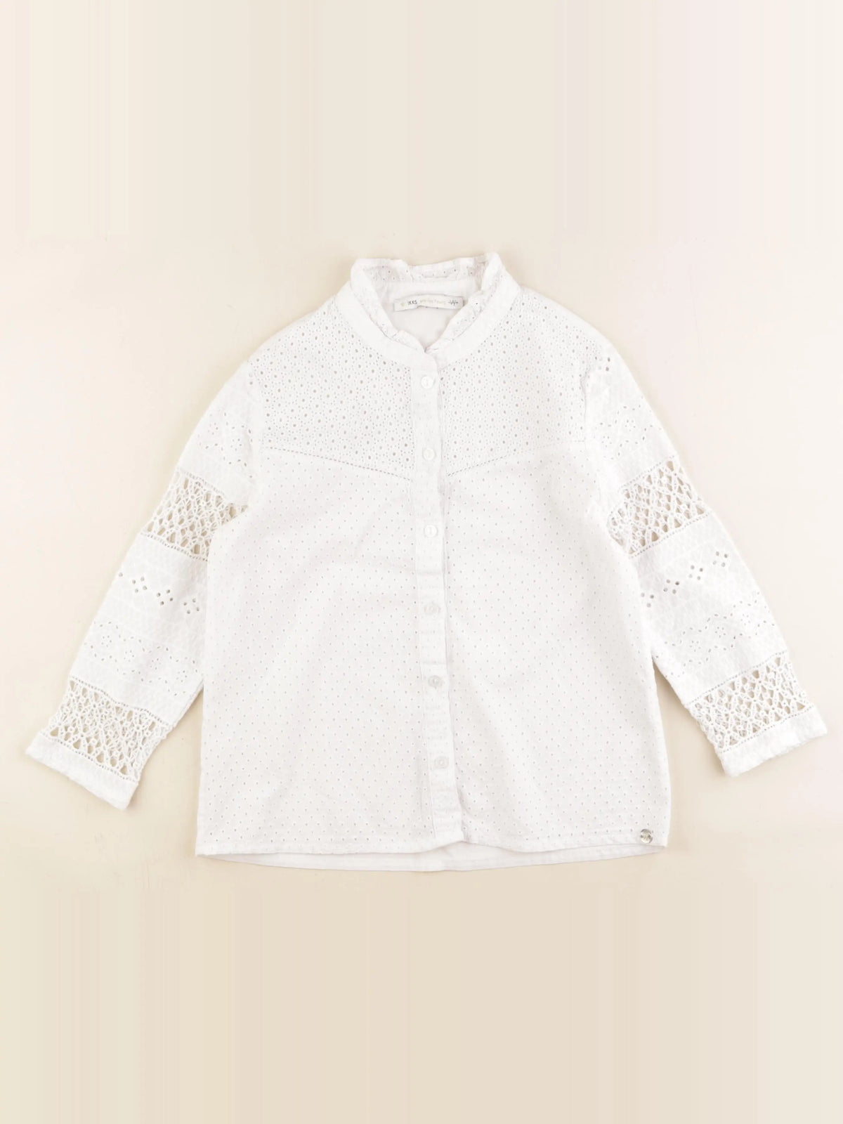 IKKS - blouse blanc - 10 ans
