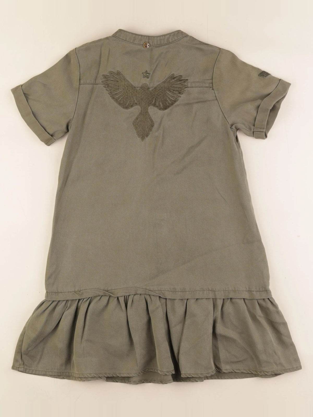 IKKS - robe imprimé au dos vert - 8 ans