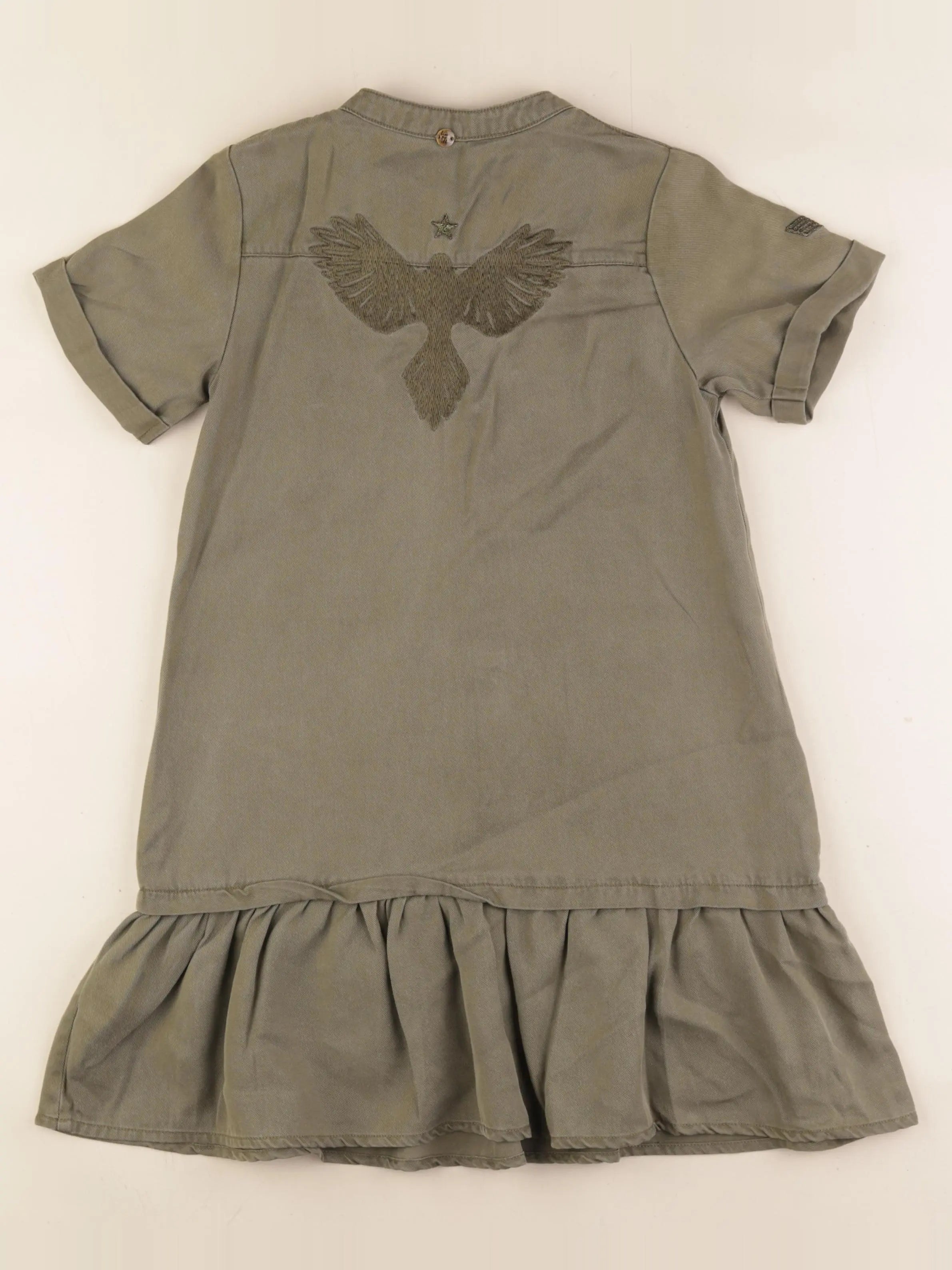 IKKS - robe imprimé au dos vert - 8 ans