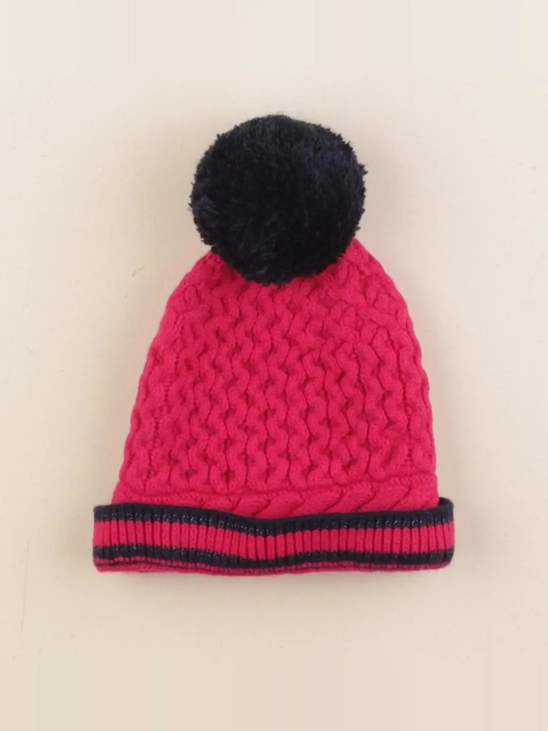 Jacadi - bonnet rose - 3 ans