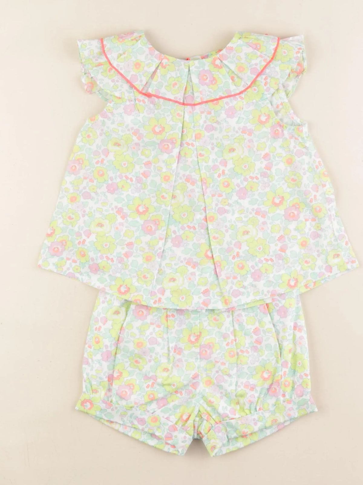 Jacadi - ensemble liberty vert - 24 mois