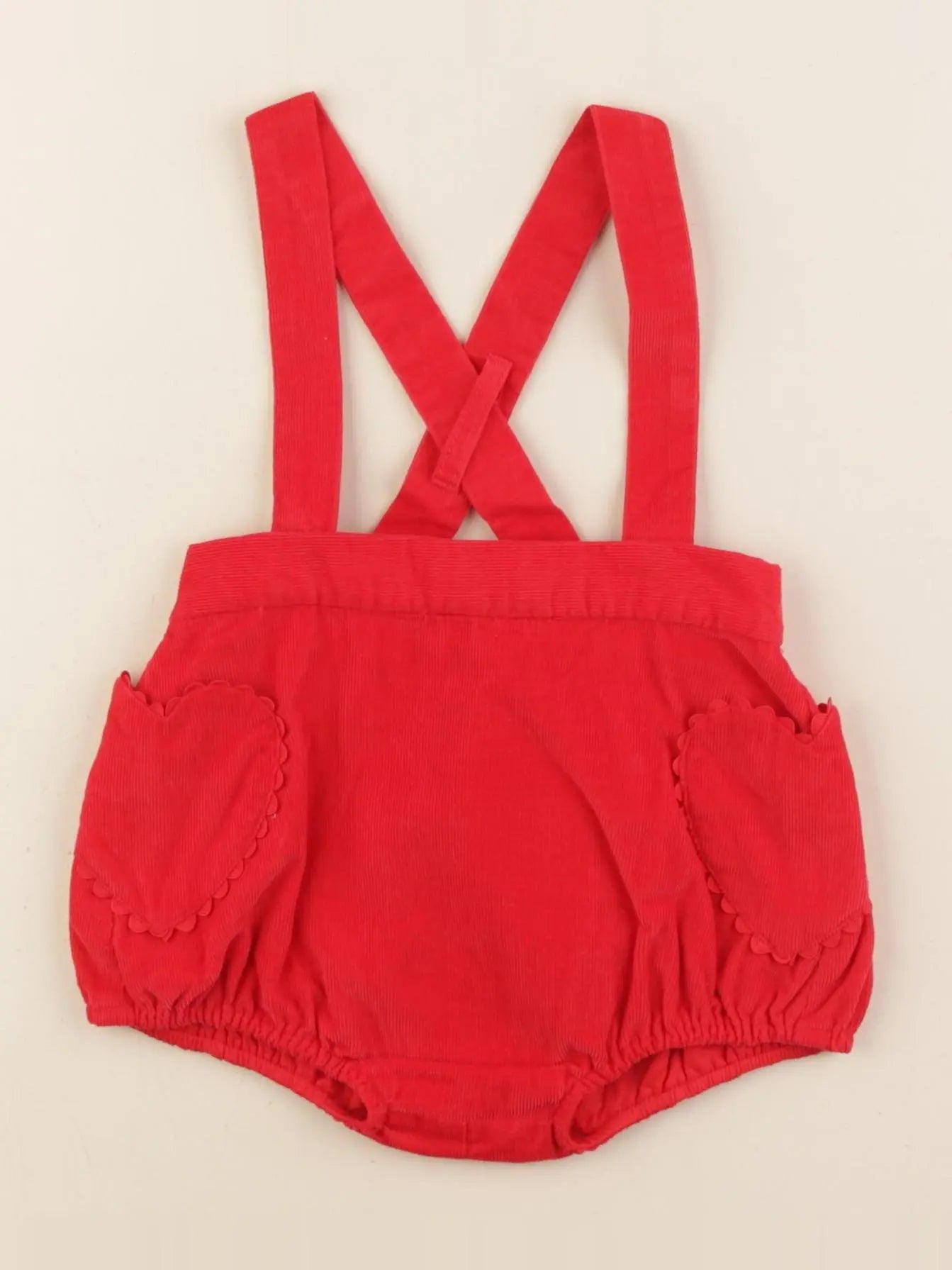 Jacadi - bloomer rouge - 6 mois