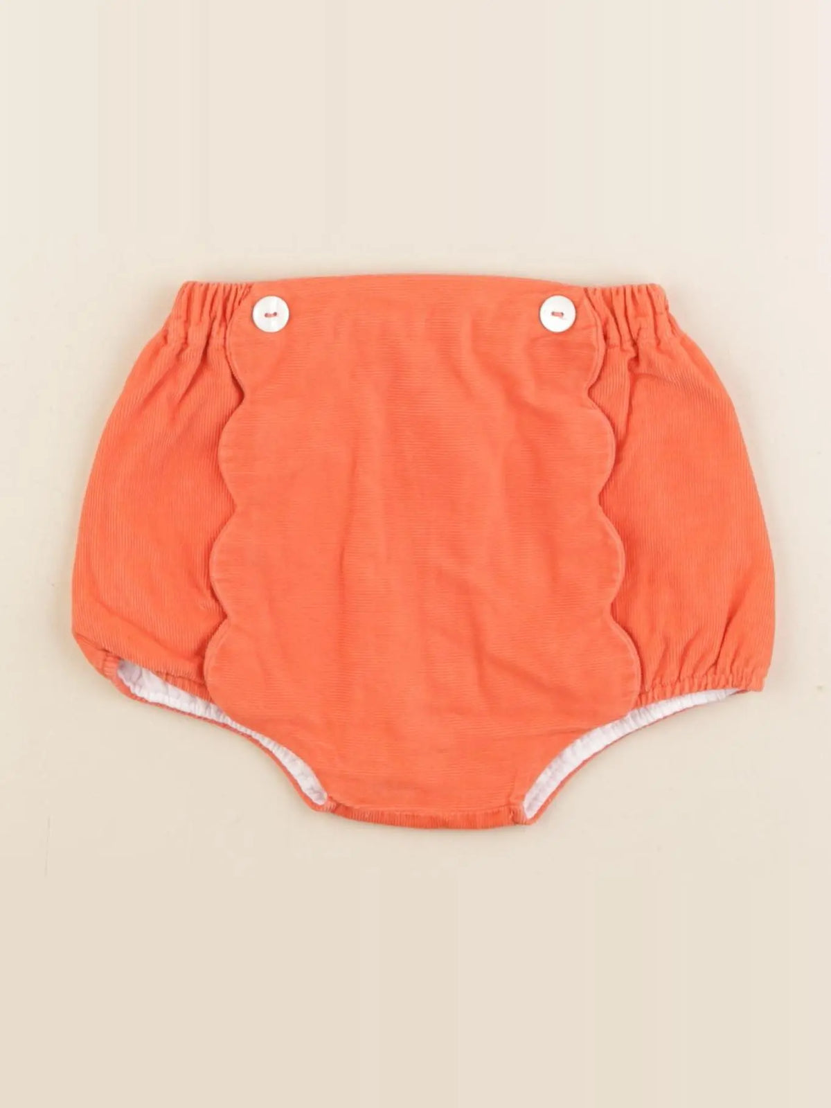 Jacadi - bloomer orange - 12 mois