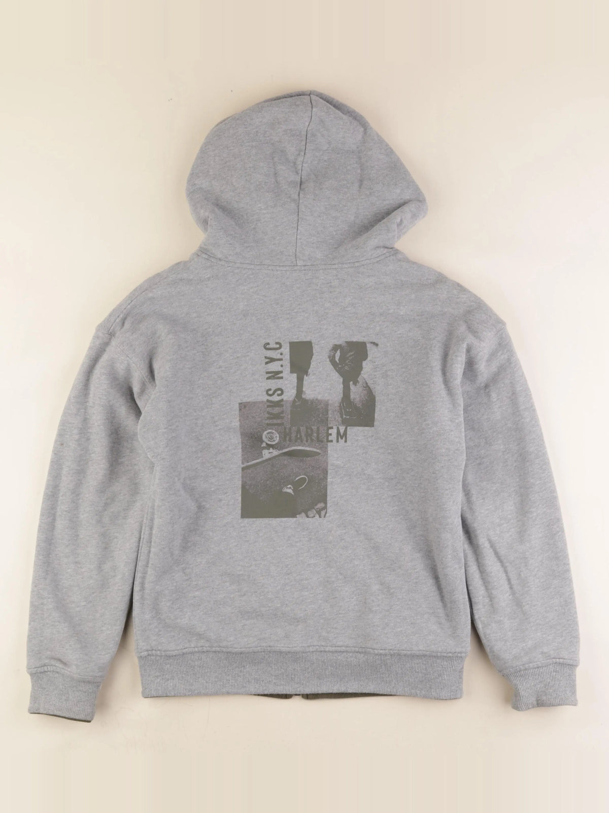 IKKS - sweat réversible vert - 12 ans
