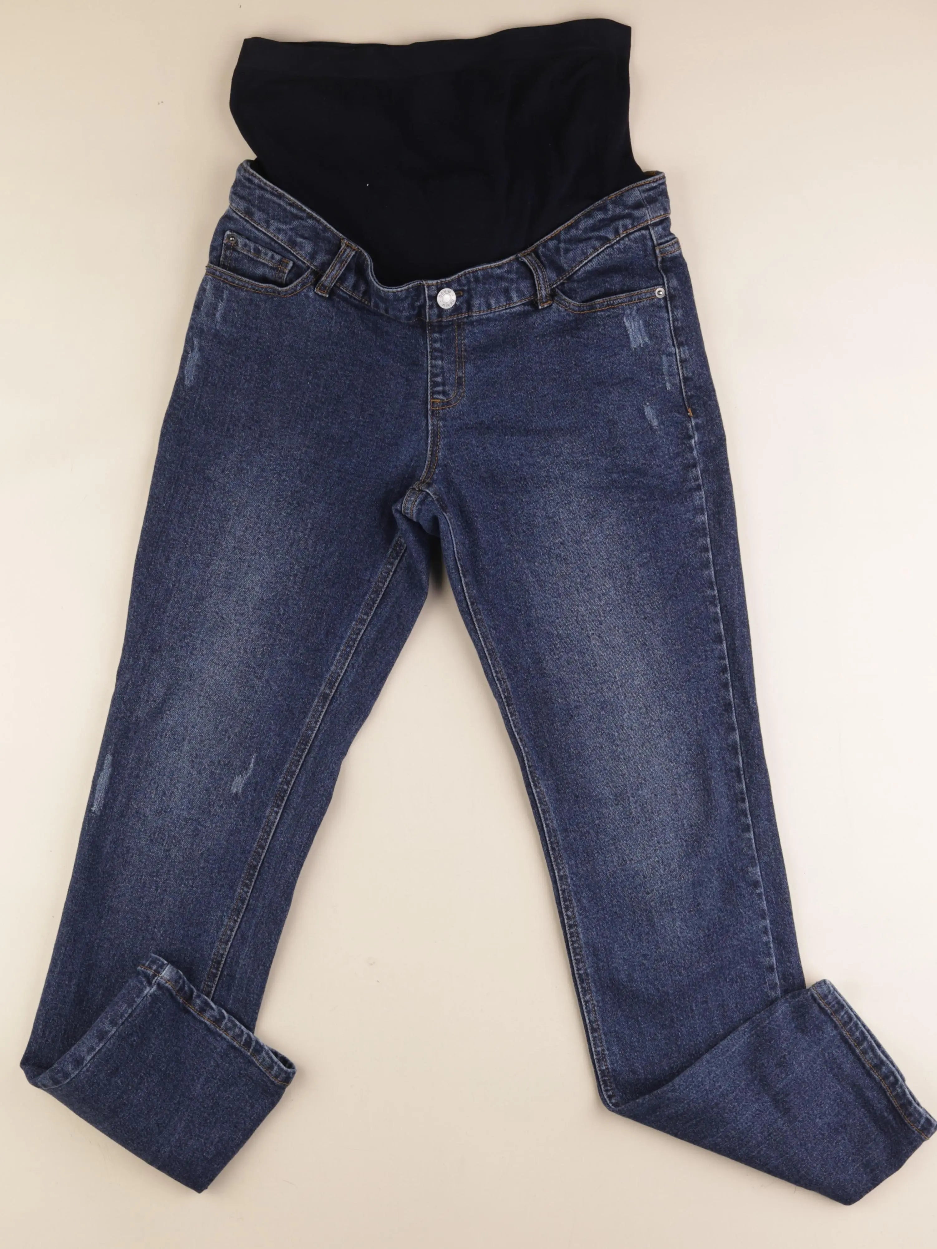 Vertbaudet - jean grossesse bleu - 34